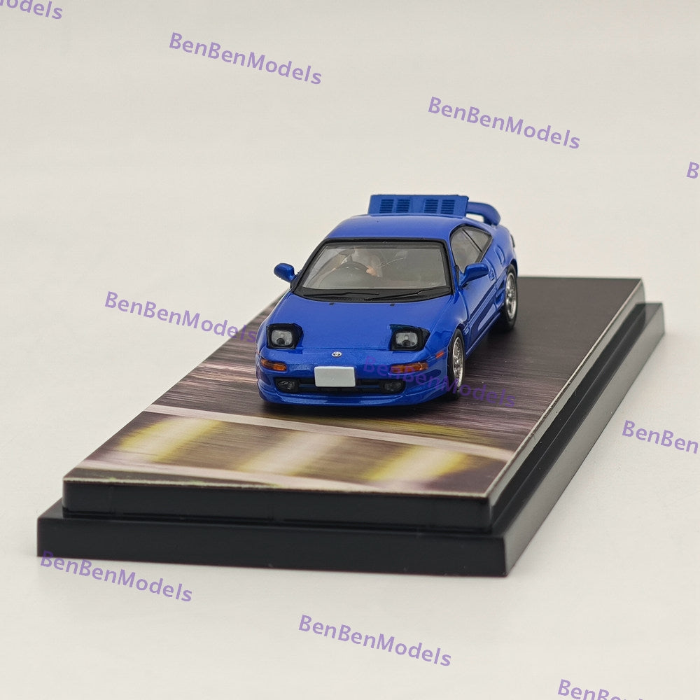 1/64 Scale Hobby Japan Toyota MR2 SW20 G Limited Initial D vs Takumi Fujiwara Kowa Diecast Model Car - Perfect for Anime Fans, Collectors & Racing Enthusiasts