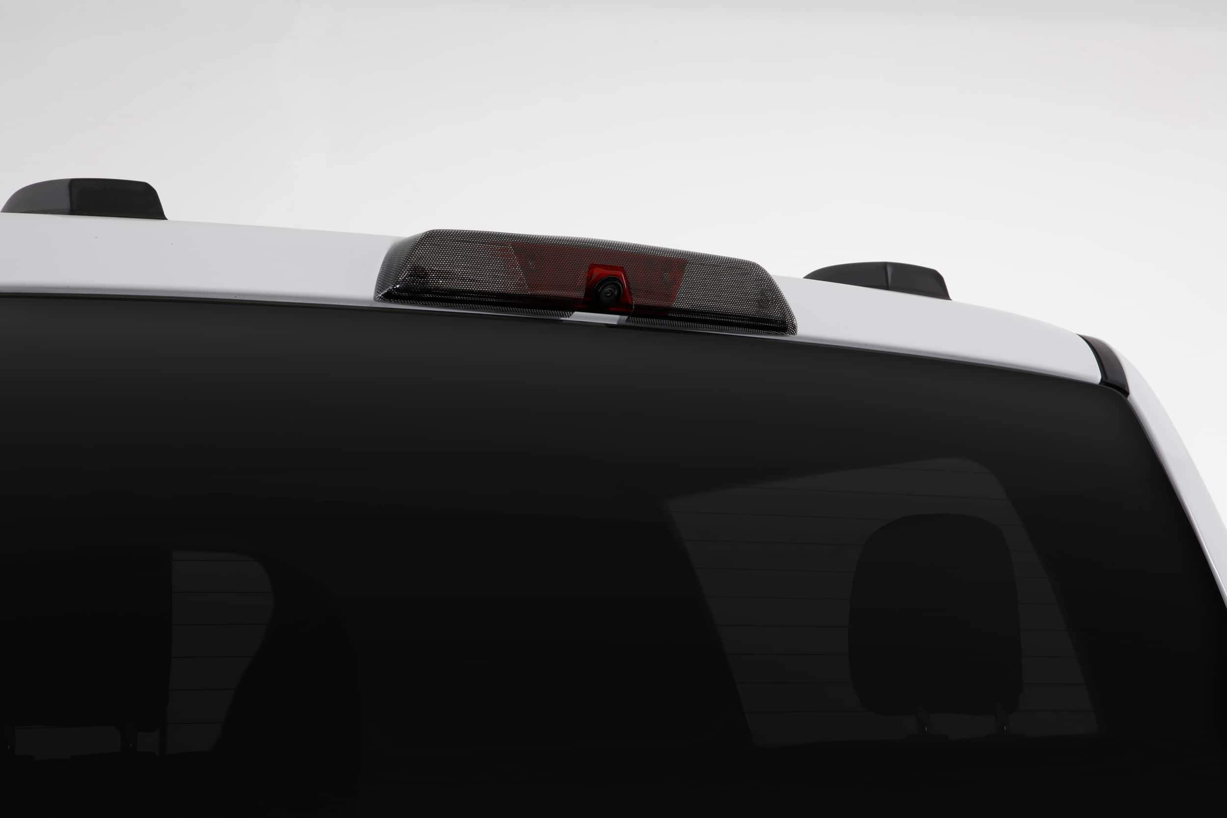 Carbon Fiber Look Third Brakelight Cover for 2019-2023 Ford F-150 - Enhances Rear Style & Safety for Pickup Trucks