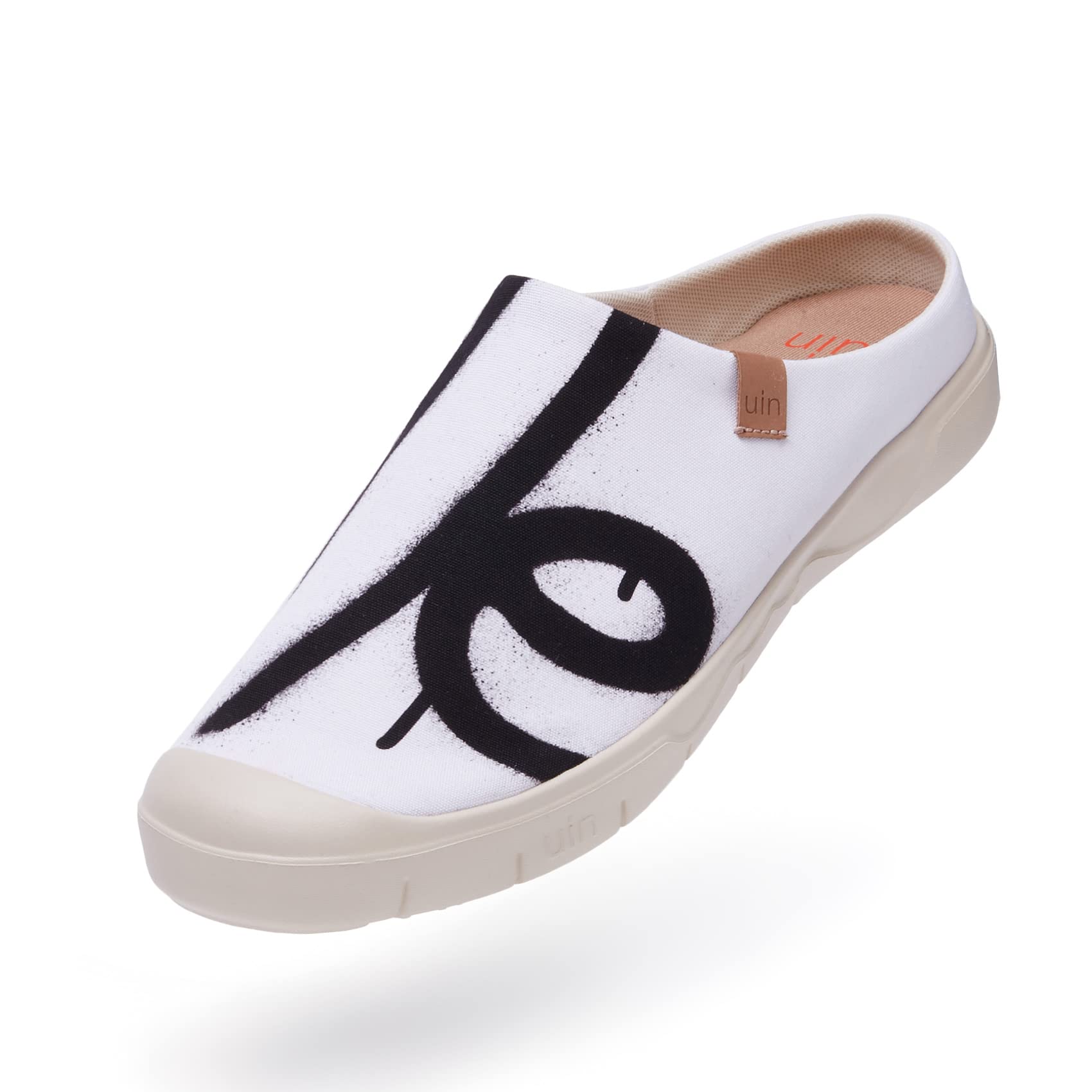 UIN Men's Loafers - Lightweight Comfortable Slip-On Mules for Walking, Casual Wear & Travel | Art Painted House Slippers | Perfect for Home, Office & Vacation
