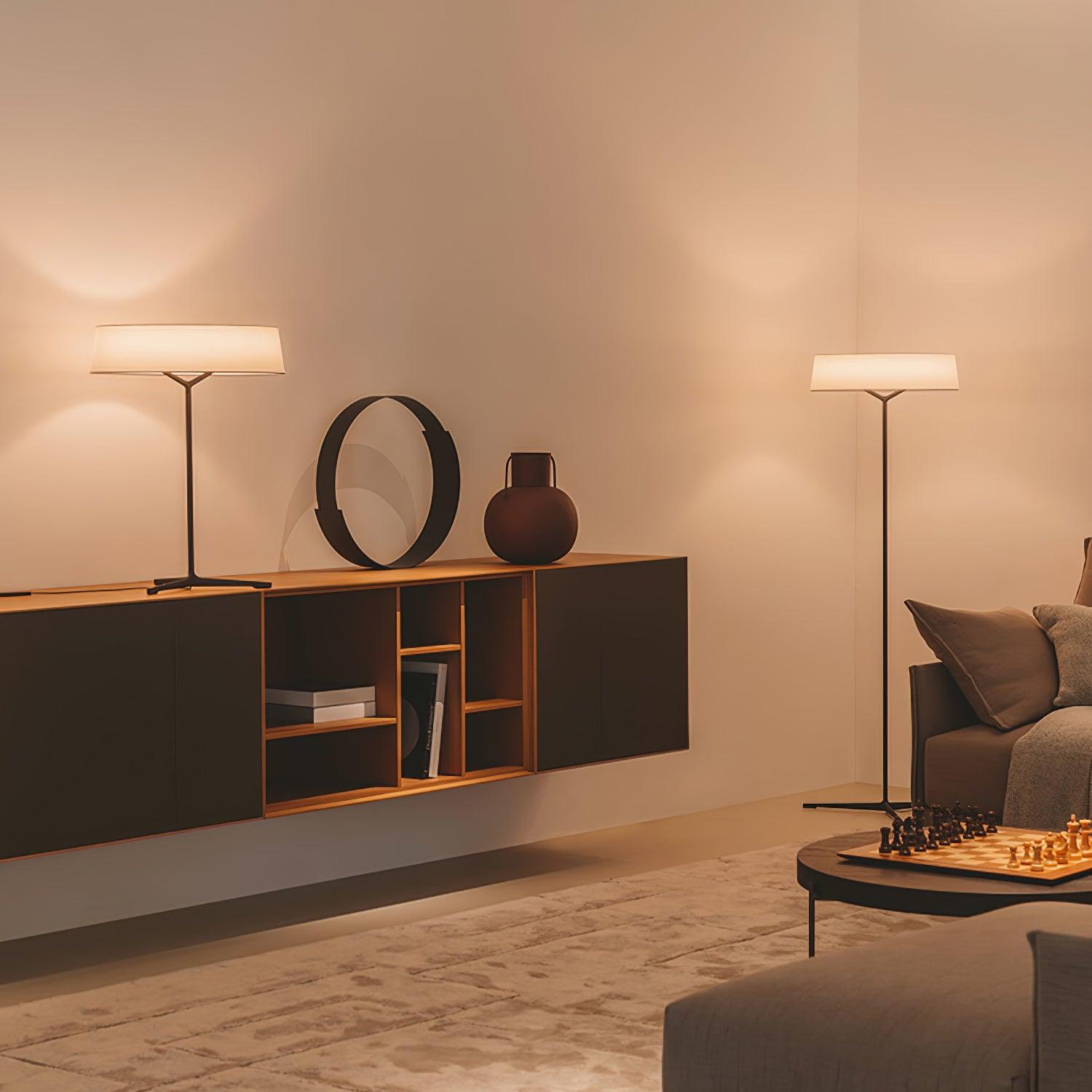 Modern DAMA Table Lamp - Adjustable LED Desk Light with Touch Control & USB Port for Bedroom, Office, and Study Room - Warm White & Cool White Lighting Options