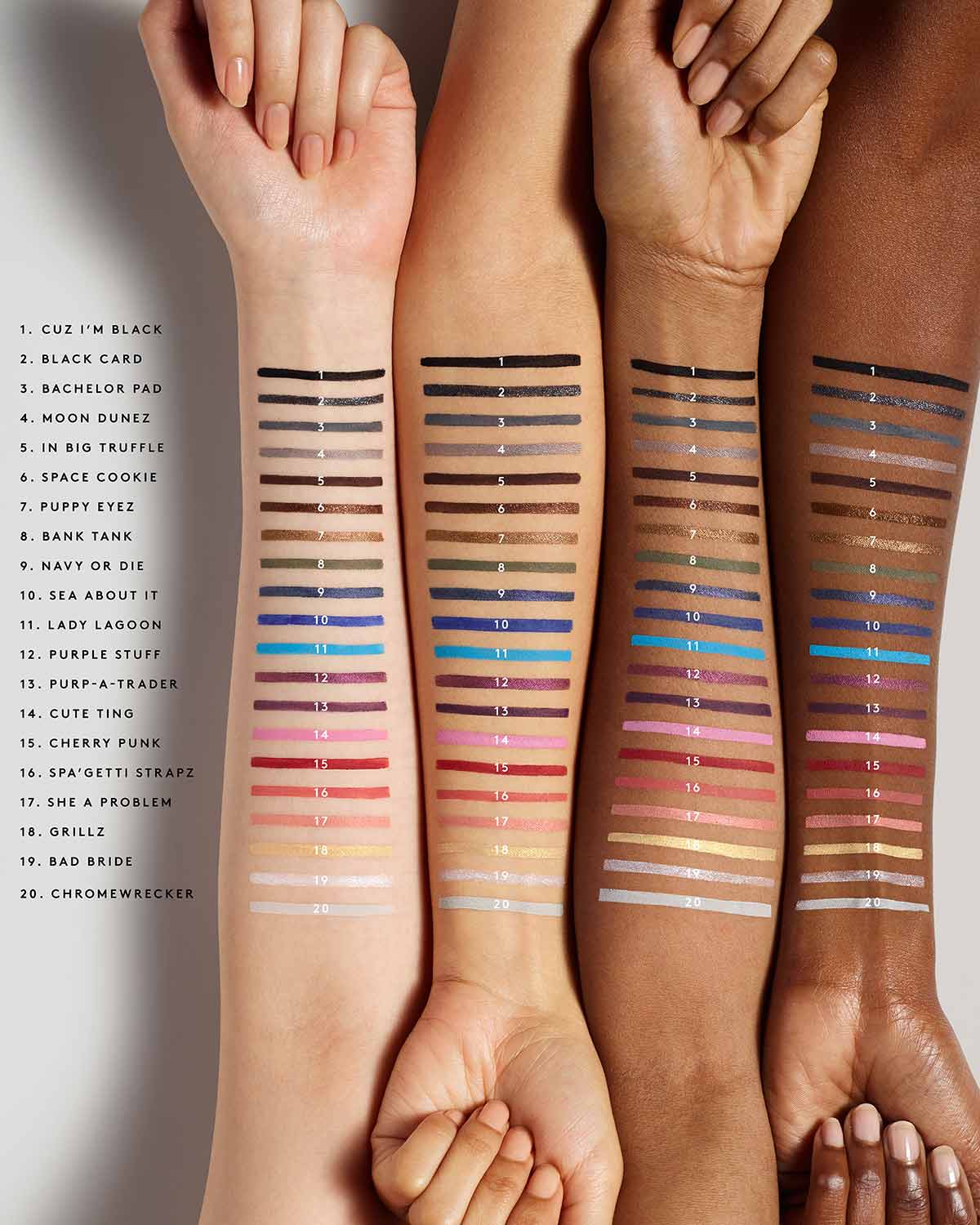 Flypencil Longwear Pencil Eyeliner - Waterproof & Smudge Proof - Sea About It Shade - Perfect for Day to Night Makeup Looks