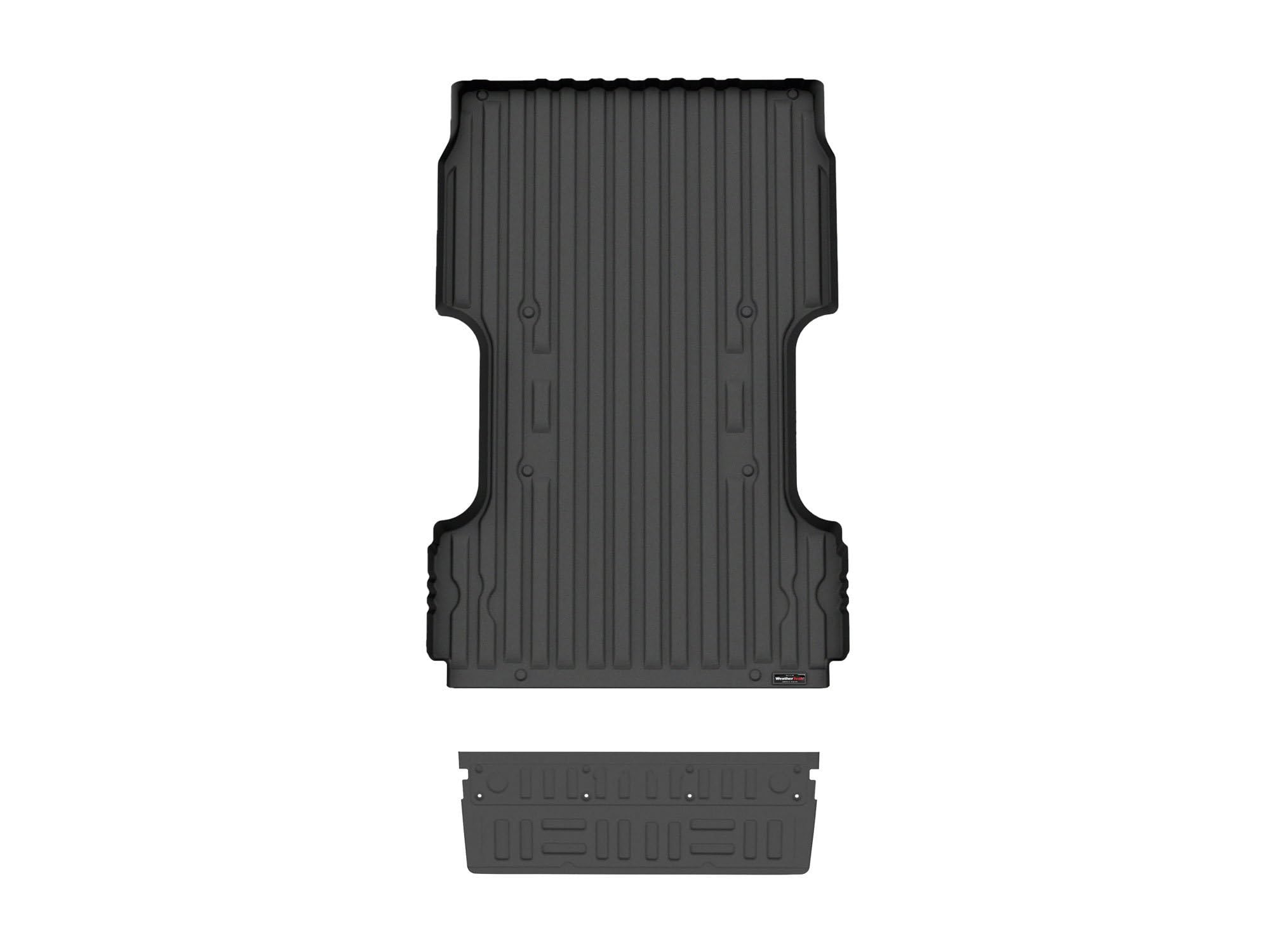 WeatherTech TechLiner Truck Bed Liner Complete Set for Ford Super Duty - Heavy Duty Bed & Tailgate Liner (39604-3TG12) Black | Perfect for Hauling, Construction & Outdoor Adventures