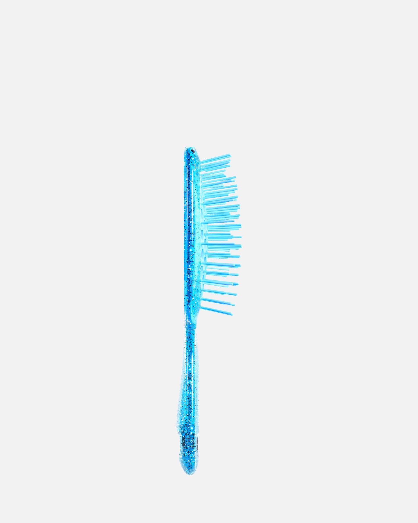 UNbrush Detangling Hair Brush Mini - Tangle-Free Hairbrush for Kids & Adults, Travel-Friendly, Sapphire Blue - Perfect for Home, Travel & On-the-Go Styling
