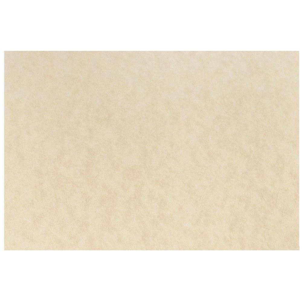 JAM PAPER Blank Flat Note Cards - 5 1/8 x 7 Inches (A7 Envelope Size) - Natural Parchment Paper - 500 Cards per Box - Perfect for Thank You Notes, Invitations & Greeting Cards