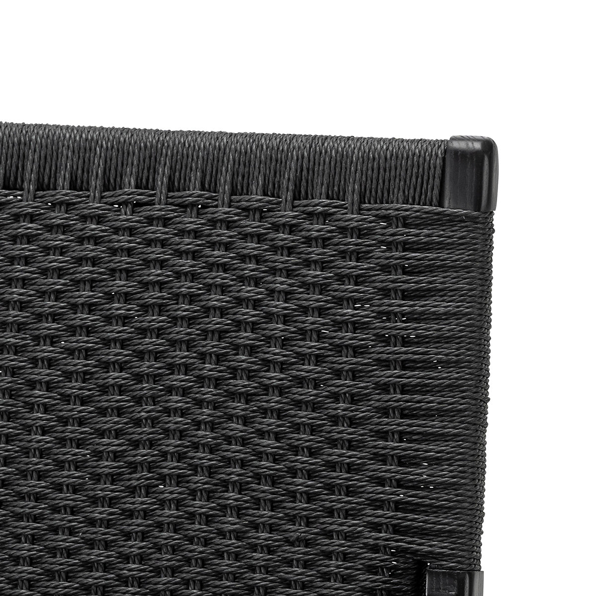 Easi Woven Rope Armchair - Modern Boho Rattan Chair with Cushion, Indoor Outdoor Patio Furniture for Living Room, Bedroom, or Garden Relaxation