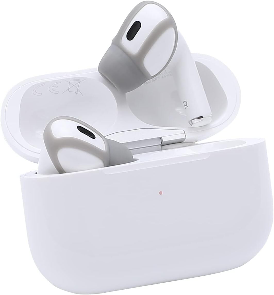 ACOUS Design Purest Pro Earbuds Covers - Premium Silicone Ear Tips for Noise Isolation (Misty Gray) | Perfect for Workouts, Travel & Daily Commute