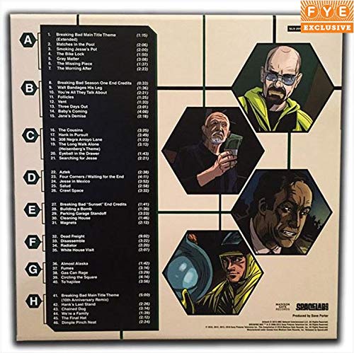 Breaking Bad Original TV Series Soundtrack - Official Music Album for Fans & Collectors - Perfect for Relaxation, Study & Road Trips