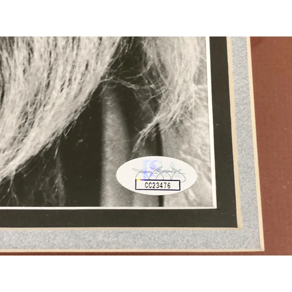 Booth Colman Signed 8x10 Photo with JSA COA - Framed Autograph from Planet of the Apes - Perfect for Movie Memorabilia Collectors & Sci-Fi Fans Display