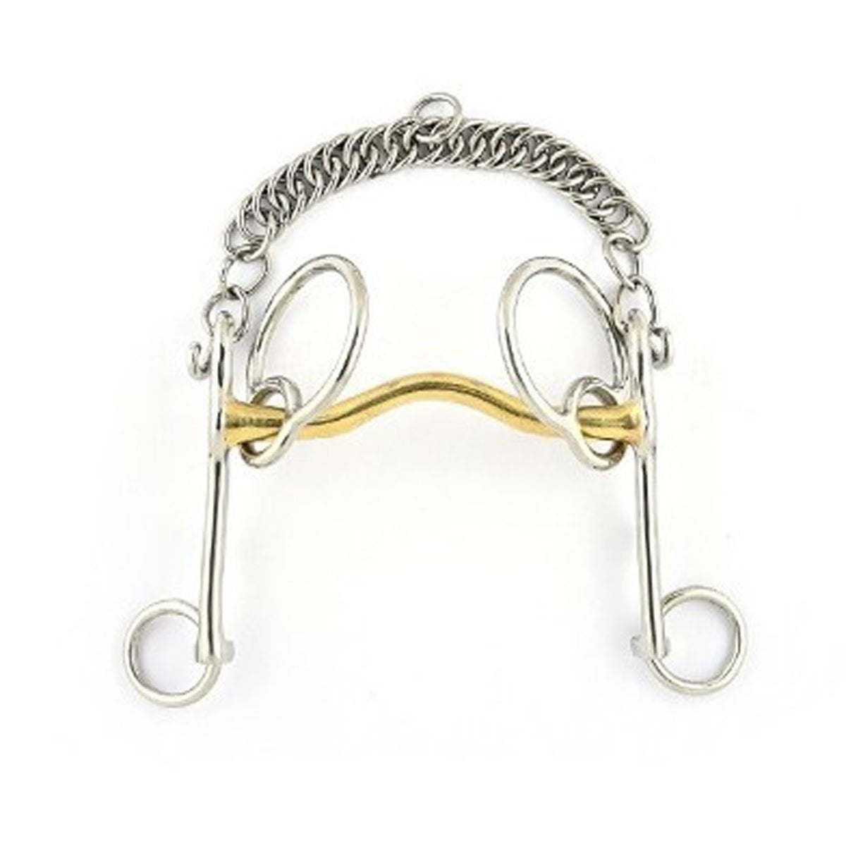 Jump'in Long Shank Swales Bit - Horse Training Bit for Western Riding, Dressage & Trail Riding - Durable Stainless Steel Equestrian Bit for Comfort & Control