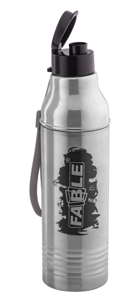 FABLE Stainless Steel Hot & Cold Water Bottle 900ml - Insulated Thermos for Coffee, Tea & Drinks - Perfect for Hiking, Gym & Travel