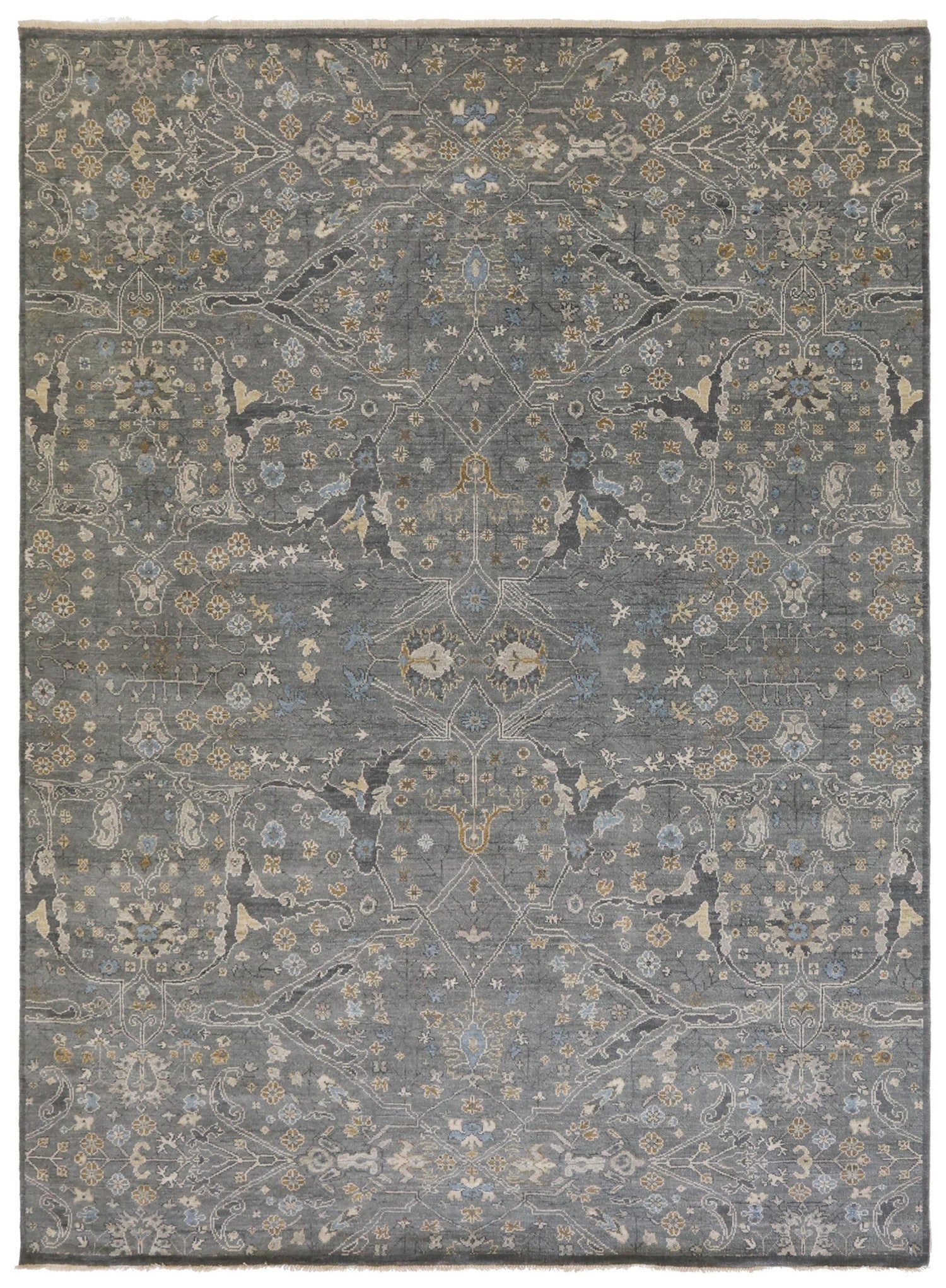 Arabesque Handwoven Transitional Area Rug J73797 - Perfect for Living Room, Bedroom & Office Decor