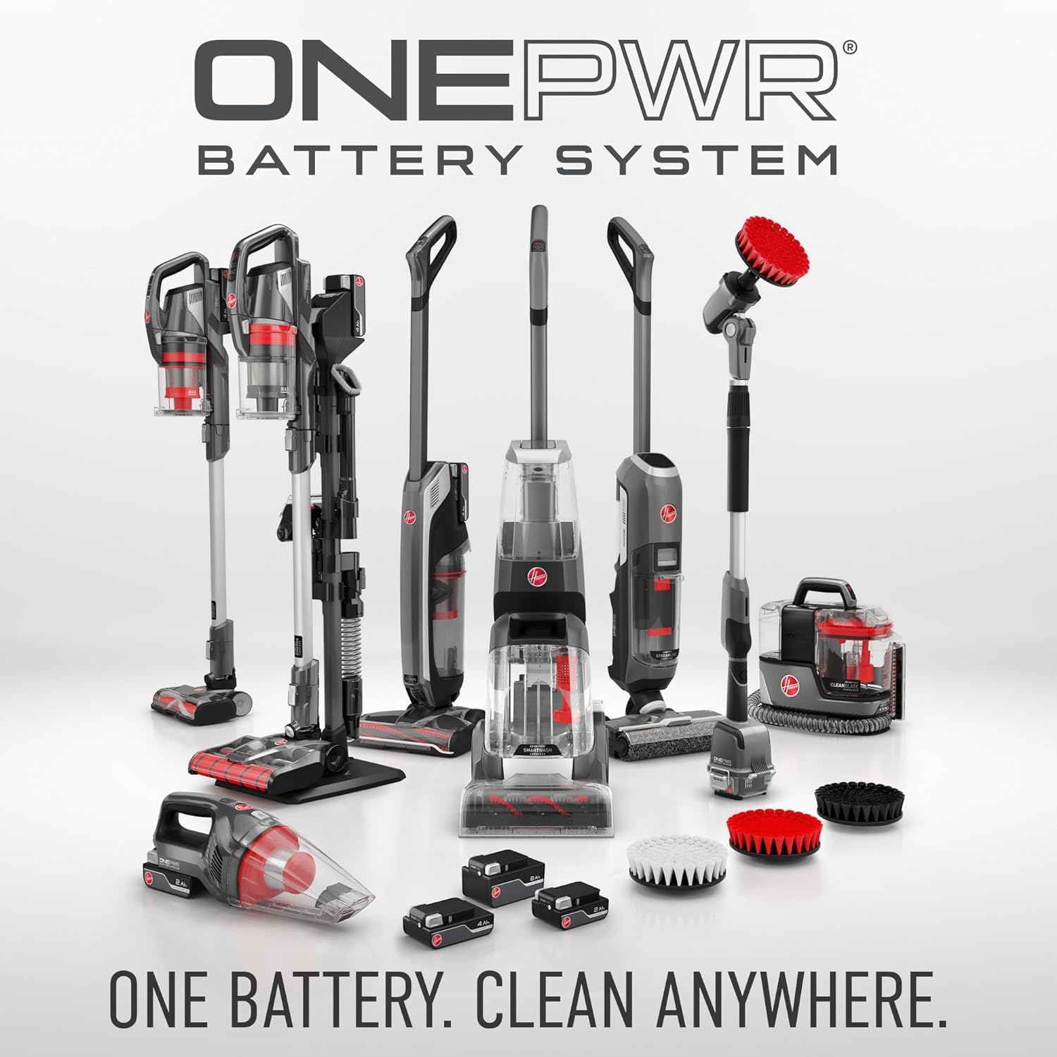 Hoover ONEPWR Cordless Stick Vacuum - Lightweight & Powerful for Home Cleaning