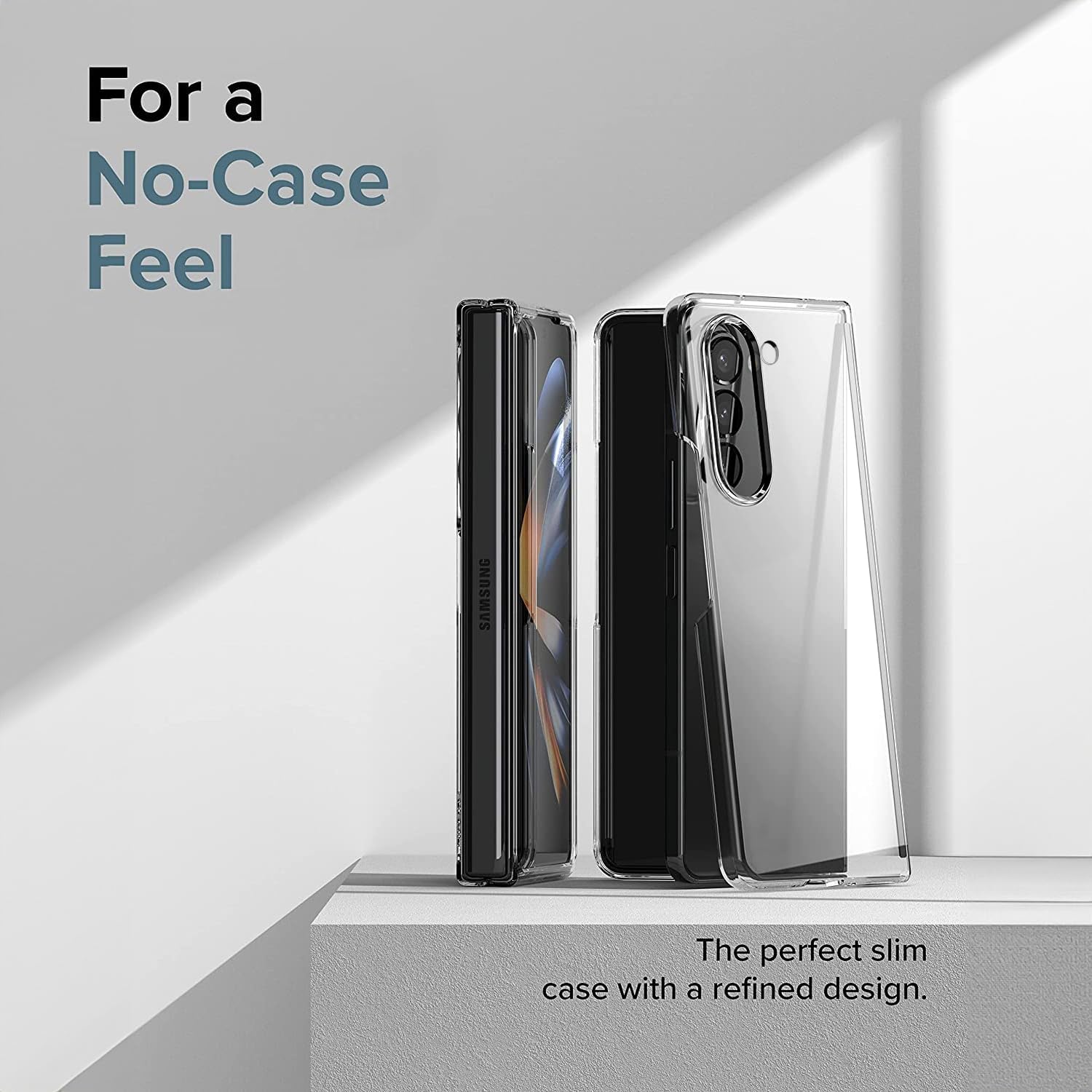 Samsung Galaxy Z Fold 5 Case - Shockproof TPU & Polycarbonate Hybrid Protective Cover | Slim Fit for Daily Use, Work & Travel Protection