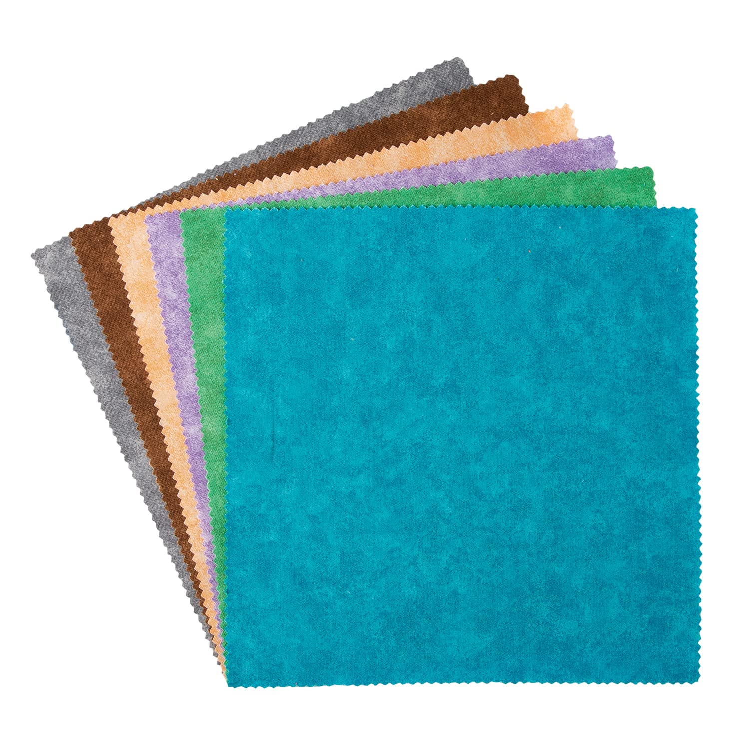 Connecting Threads Blender Collection Precut Quilting Cotton Fabric Bundle - 10