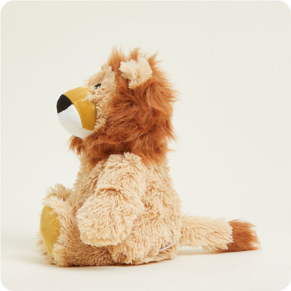Weighted Heated Lion Stuffed Animal - Warmies Plush Toy for Kids & Adults | Anxiety Relief, Stress Relief & Comfort | Perfect for Bedtime, Relaxation & Cold Weather