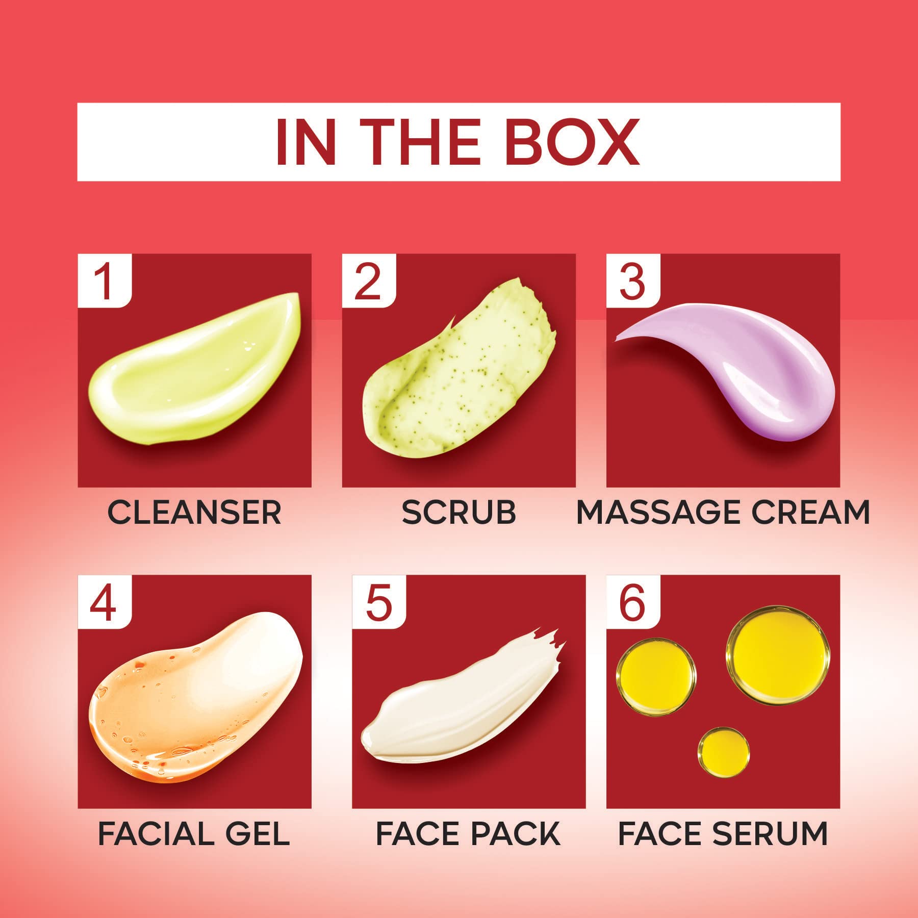 Bee One Facial Kit for Radiant Skin & Youthful Glow - 125g Anti-Pigmentation & Acne Prevention | All Skin Types | 5 Uses in 1 Kit (Fruit Extract) | Perfect for Daily Skincare Routine & Spa Treatments at Home