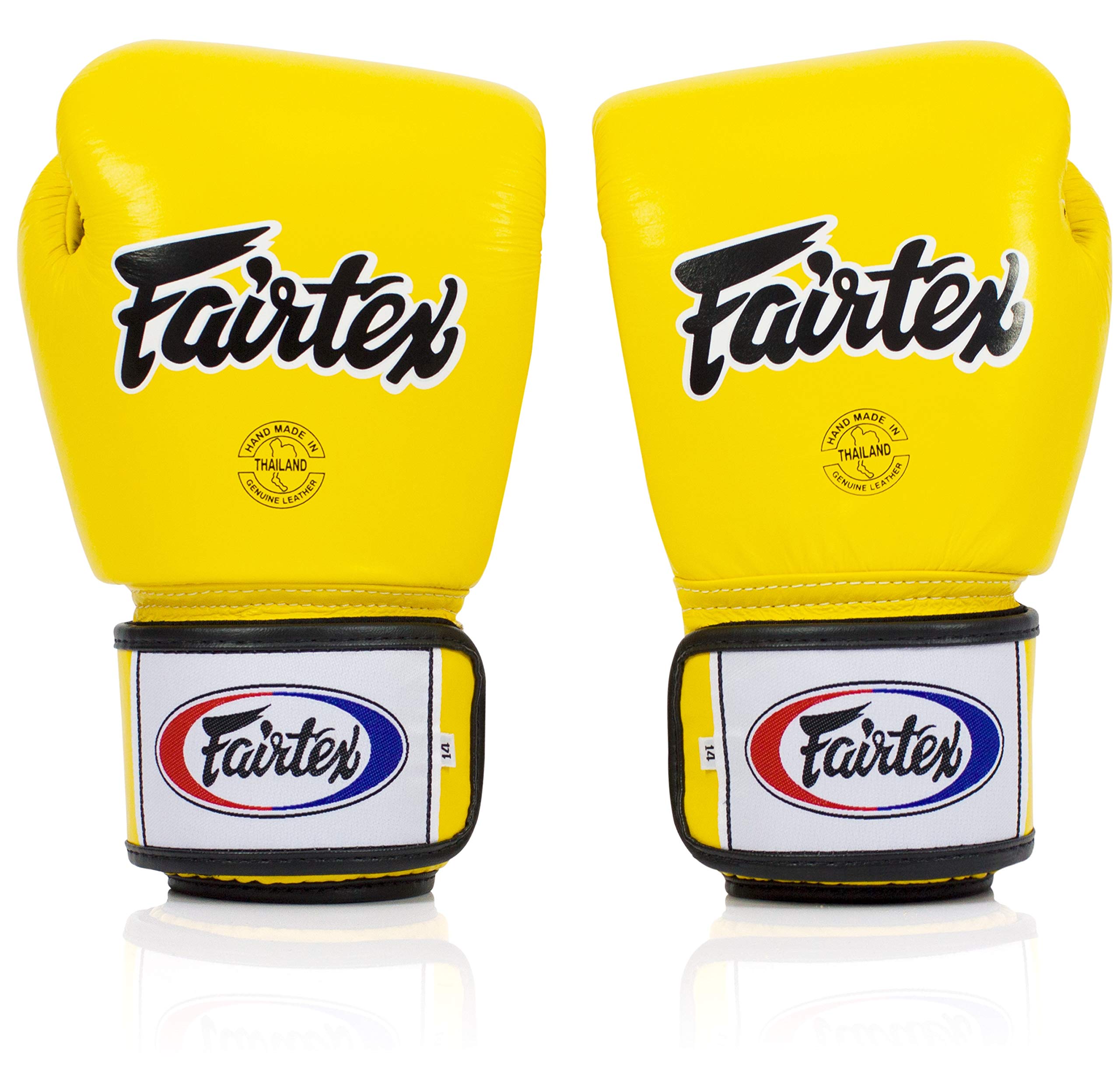 Fairtex BGV1BR Muay Thai Boxing Gloves - Breathable MMA Training Gloves for Men, Women & Kids | Premium Lightweight Shock-Absorbing Kickboxing Gloves | Perfect for Gym, Workout, Sparring & Competition