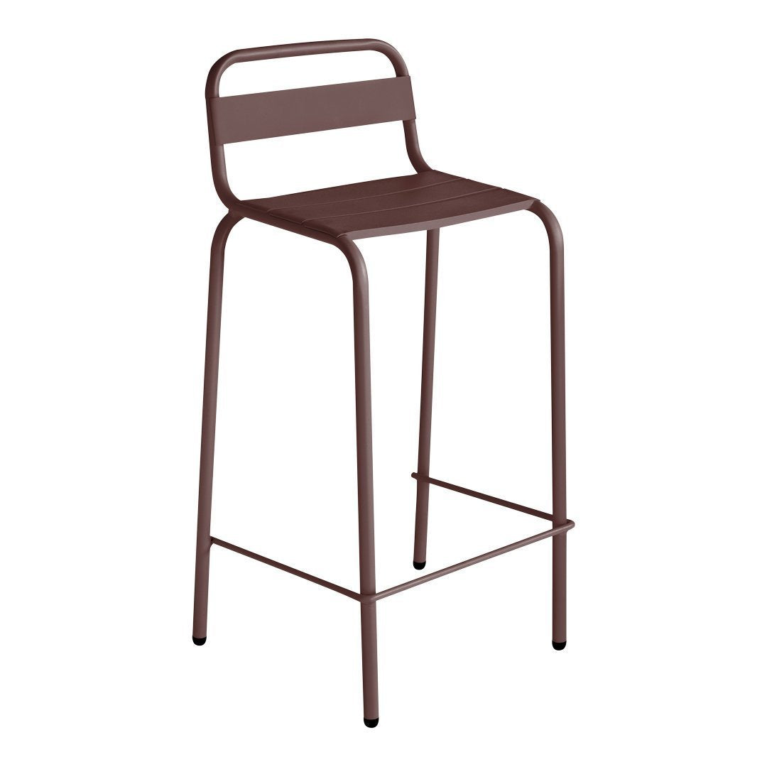 Modern Barceloneta Bar Stool - Adjustable Height Counter Stool with Backrest, PU Leather Seat - Perfect for Kitchen Island, Breakfast Nook & Home Bar Decor