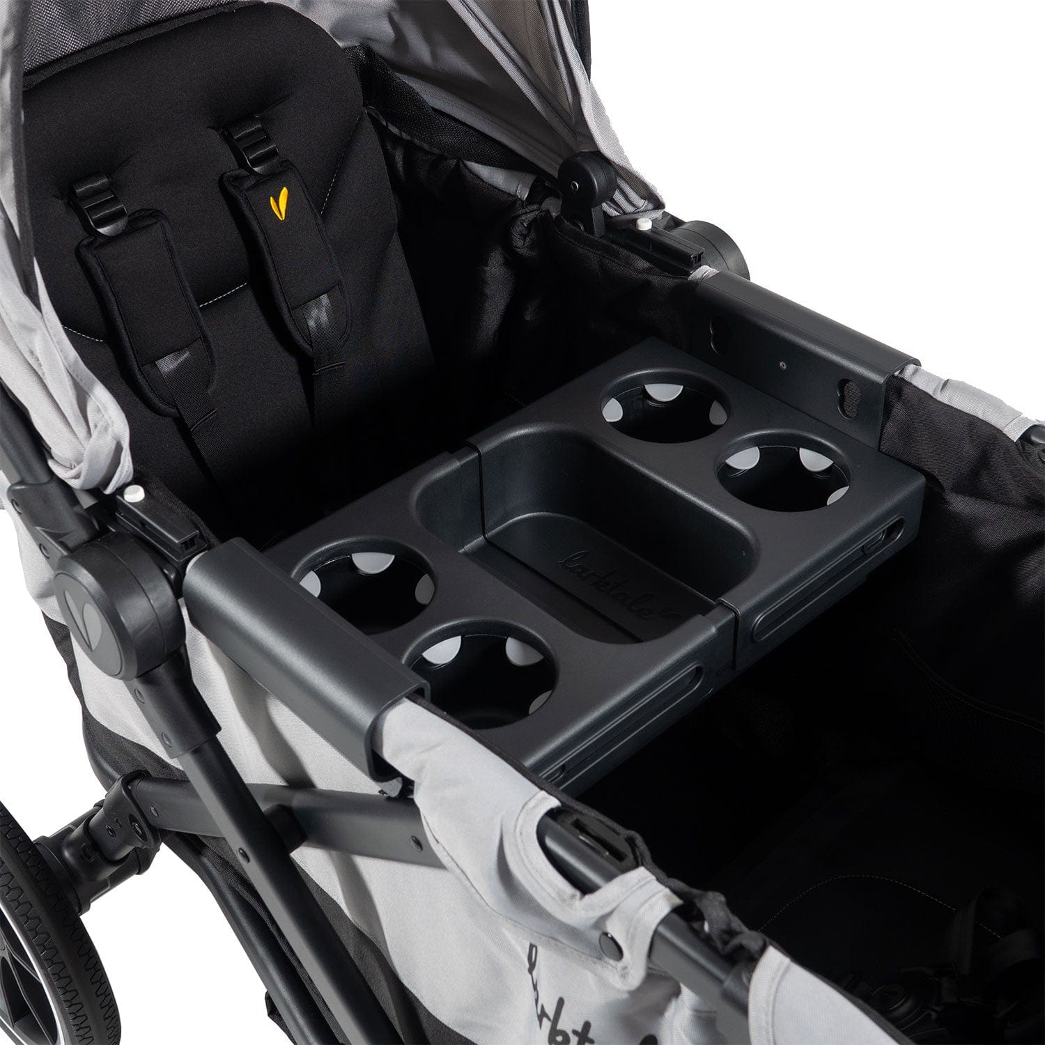 Larktale Adjustable Stroller and Wagon Snack Tray - Perfect for On-the-Go Snacking with Kids at Parks, Zoos, and Outdoor Adventures
