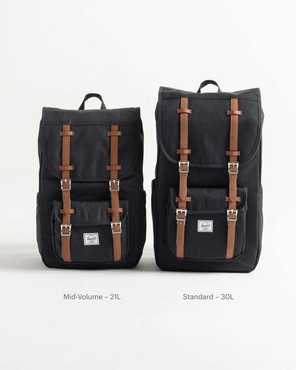 Herschel Little America Backpack - Ashley Blue Crosshatch Design | Durable Travel & College Backpack for Men & Women | Perfect for Hiking, Commuting & School Use