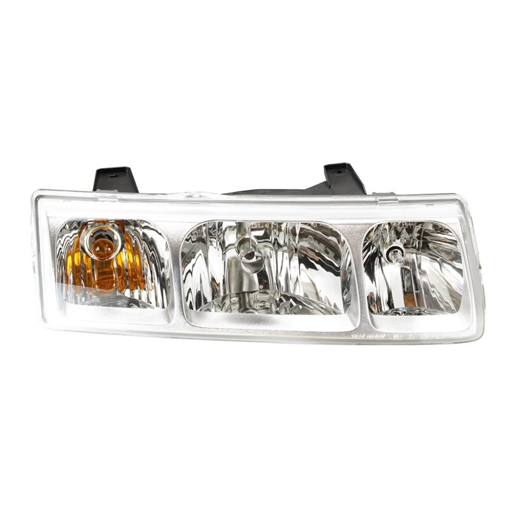 2005 Saturn Vue Passenger Side Headlight Assembly - GM2503253 Replacement with Park & Signal Lamps - Compatible with 22730382 - Perfect for Night Driving & Vehicle Safety Upgrades