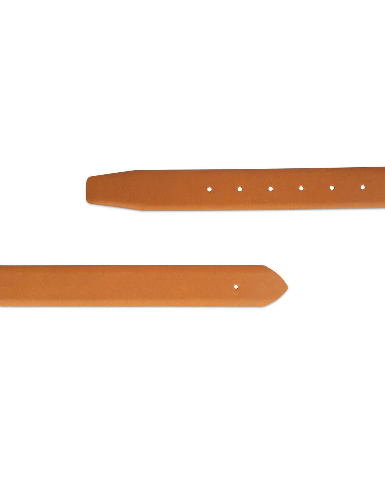 Montblanc 35mm Replacement Leather Belt Strap - Genuine Brown & Beige Leather Band for Montblanc Buckles | Perfect for Dress Belts, Business Attire & Formal Occasions