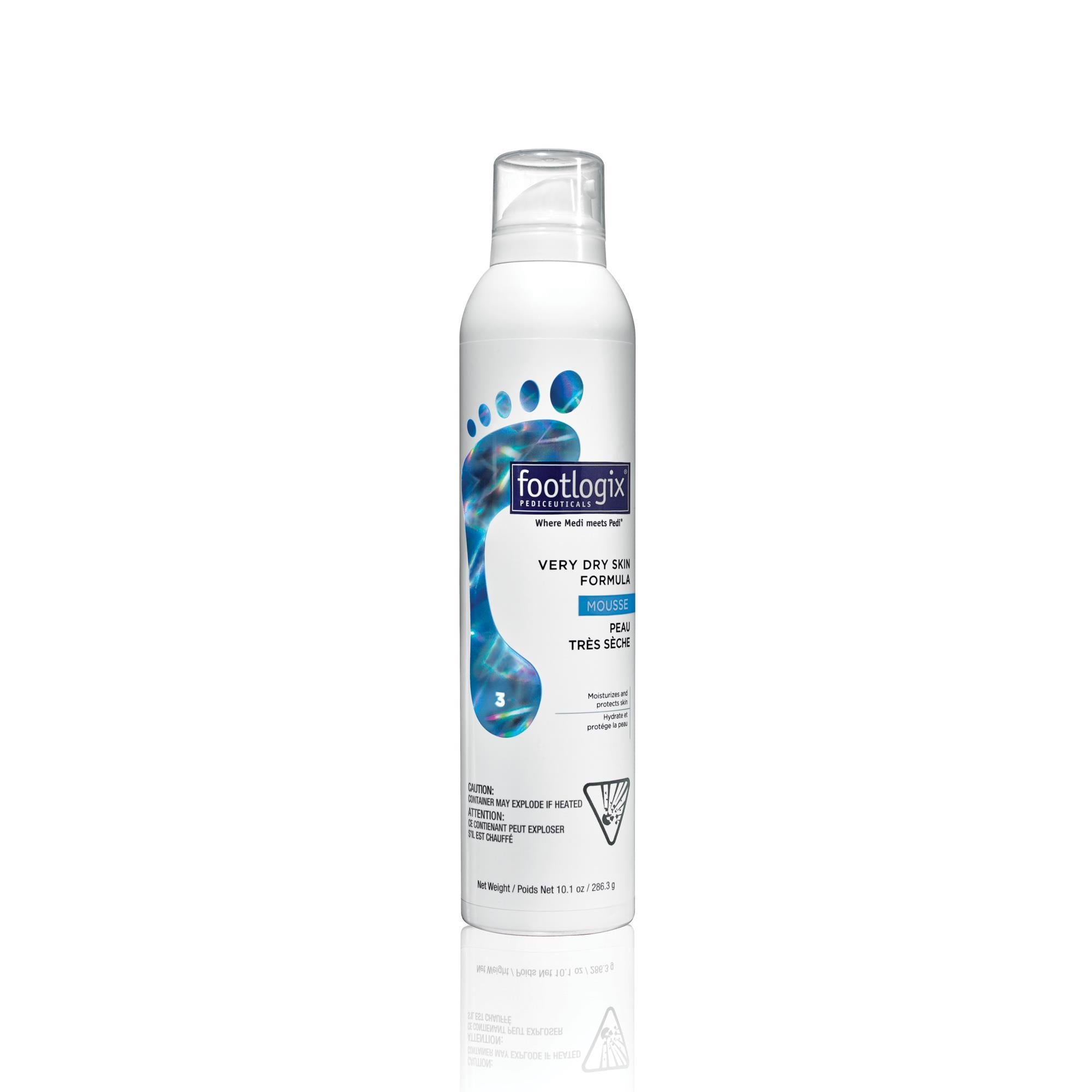 Footlogix Very Dry Skin Formula - Moisturizing Foot Cream for Cracked Heels & Dry Feet - Hydrating Treatment for Calluses & Rough Skin - Perfect for Pedicures & Daily Foot Care