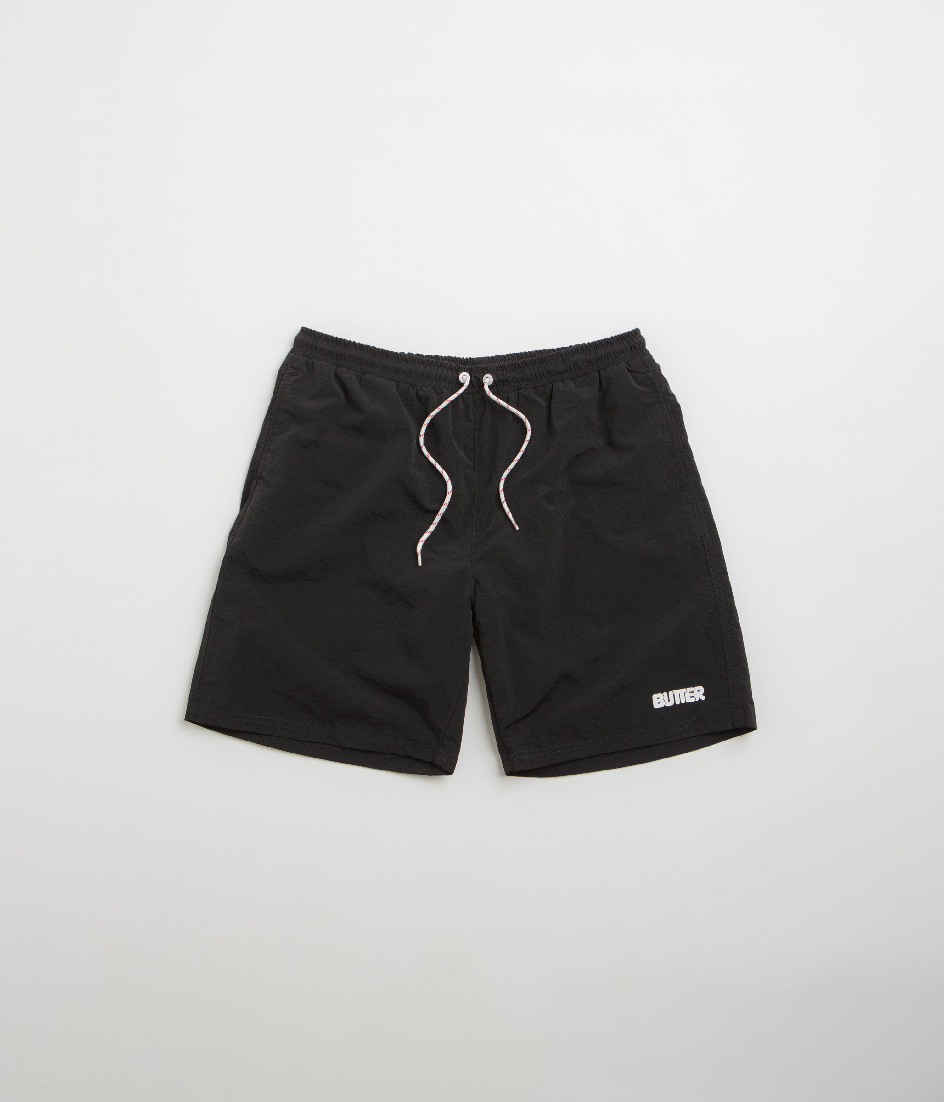 Butter Goods Men's Swim Shorts - Quick Dry, Comfortable & Stylish Black Swim Trunks for Beach, Pool & Summer Vacation