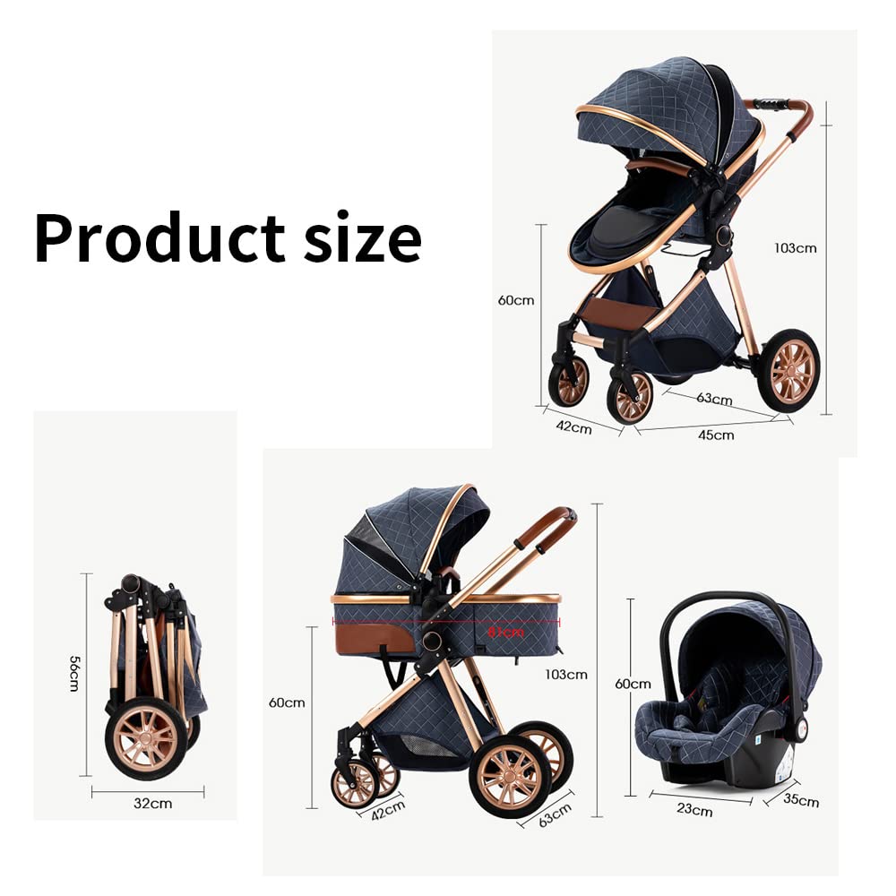 2 in 1 Lightweight Travel Stroller for Baby & Toddler | Portable Quick-Fold Aluminum Frame Stroller with Rain Cover & Mosquito Net | Perfect for Air Travel, Shopping & Outdoor Adventures