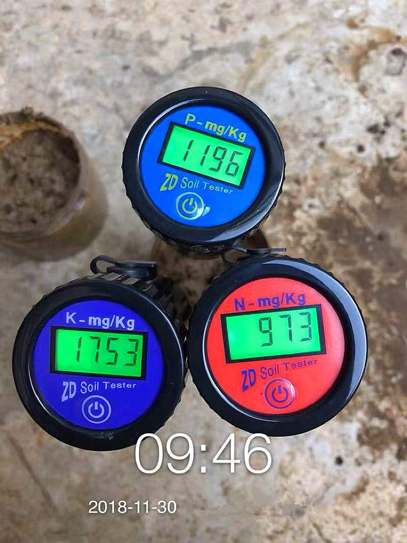 High Precision Digital Soil Nutrient Meter - Backlight Potassium Tester for Plants, Gardens & Farms | Accurate Fertility Detector for Indoor & Outdoor Use