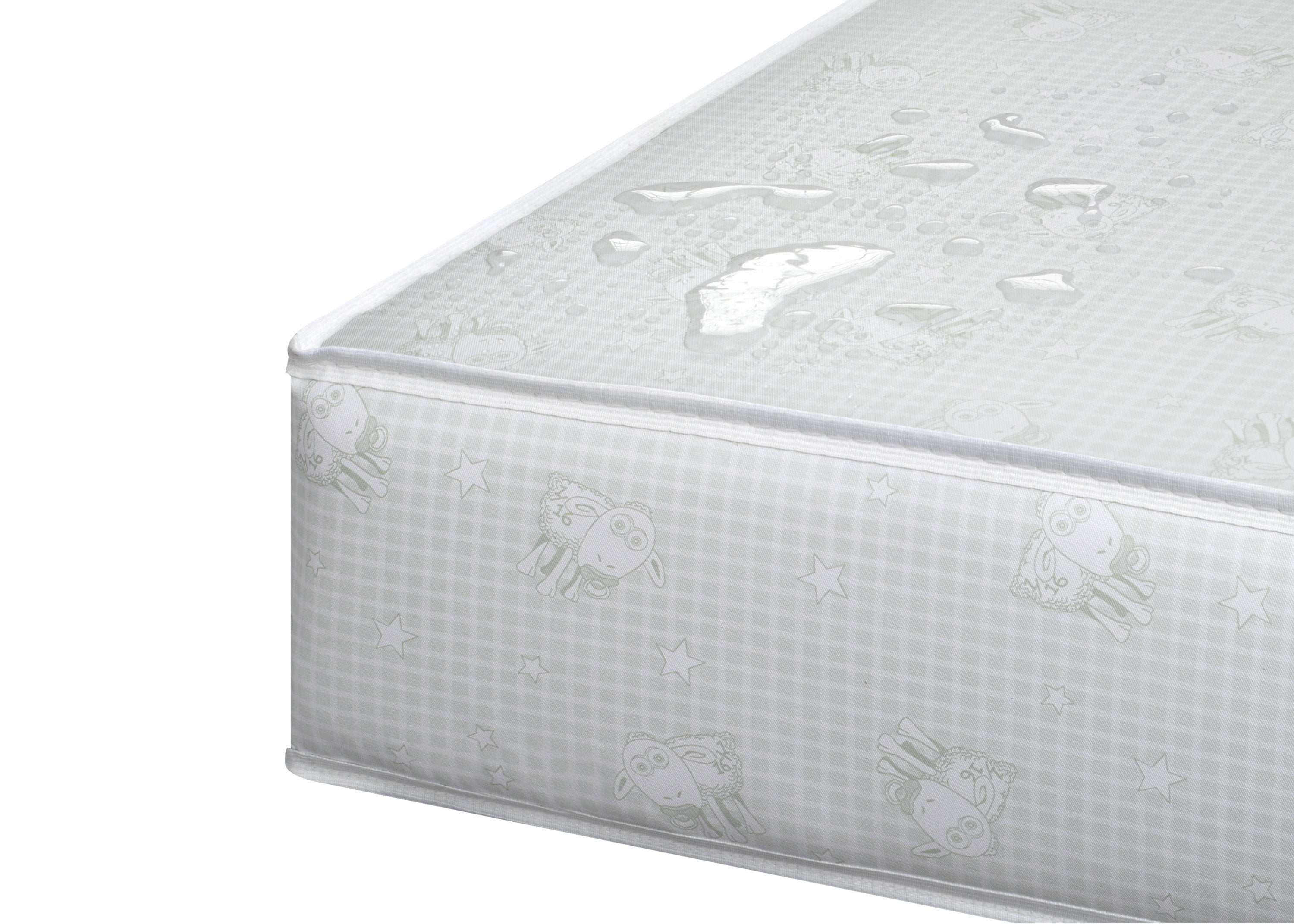Sertapedic® Ocean Breeze Crib and Toddler Mattress - Breathable, Waterproof & Hypoallergenic Baby Mattress for Safe Sleep | Perfect for Nursery, Daycare & Travel
