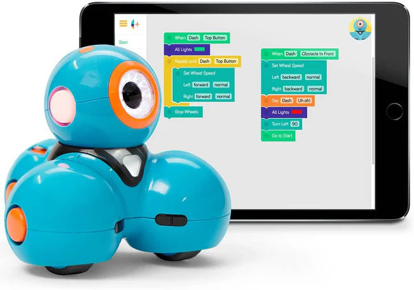 Wonder Workshop Dash - Coding Robot for Kids Ages 6+ | STEM Learning Toy for Programming & Creativity | Perfect for Home, Classroom & Playtime
