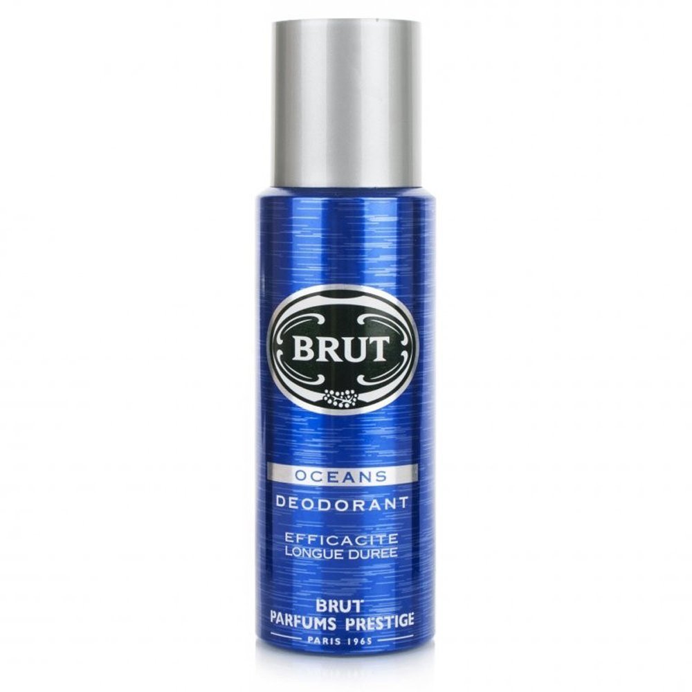 Brut Deodorant Spray for Men - Ocean Breeze Scent, 200ml Long-Lasting Body Spray | Fresh & Invigorating Fragrance for Daily Use, Gym & Outdoor Activities