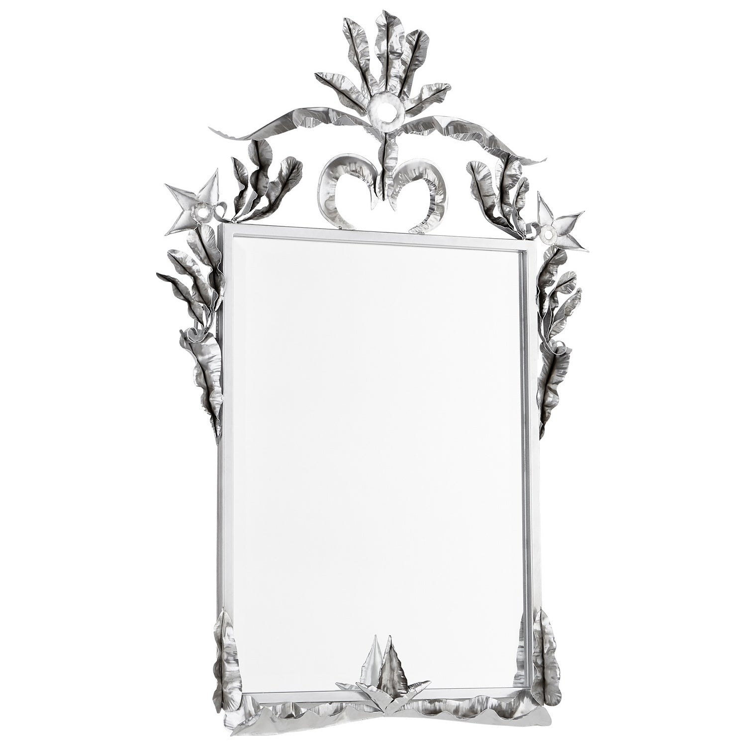 Cyan Design 10407 Burgess Mirror - Elegant Silver Wall Mirror for Living Room, Bedroom & Entryway Decor