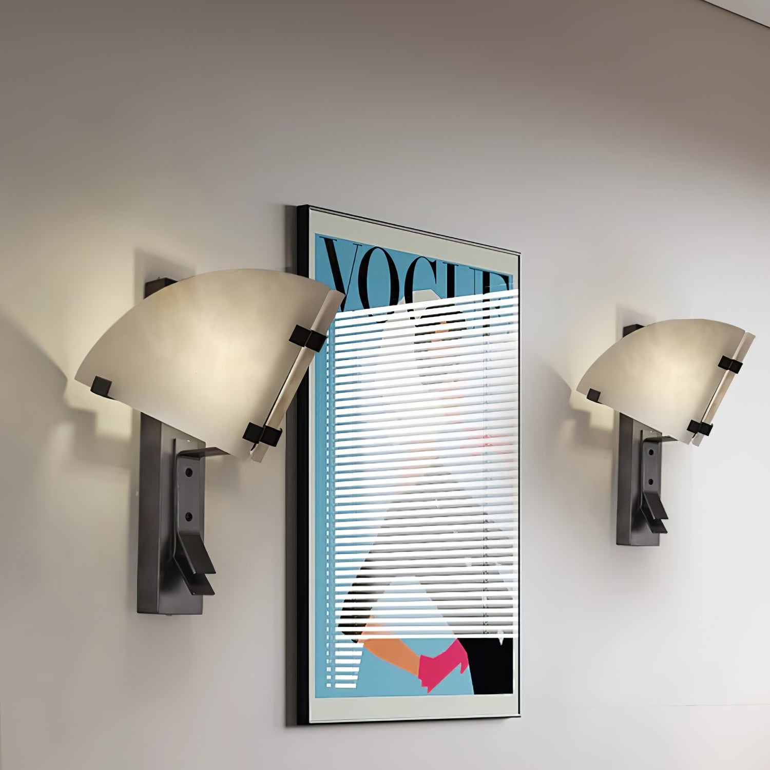 Dione Alabaster Wall Light - Modern Sconce for Bedroom, Living Room & Hallway - Elegant White Stone Finish - Indoor Lighting Fixture