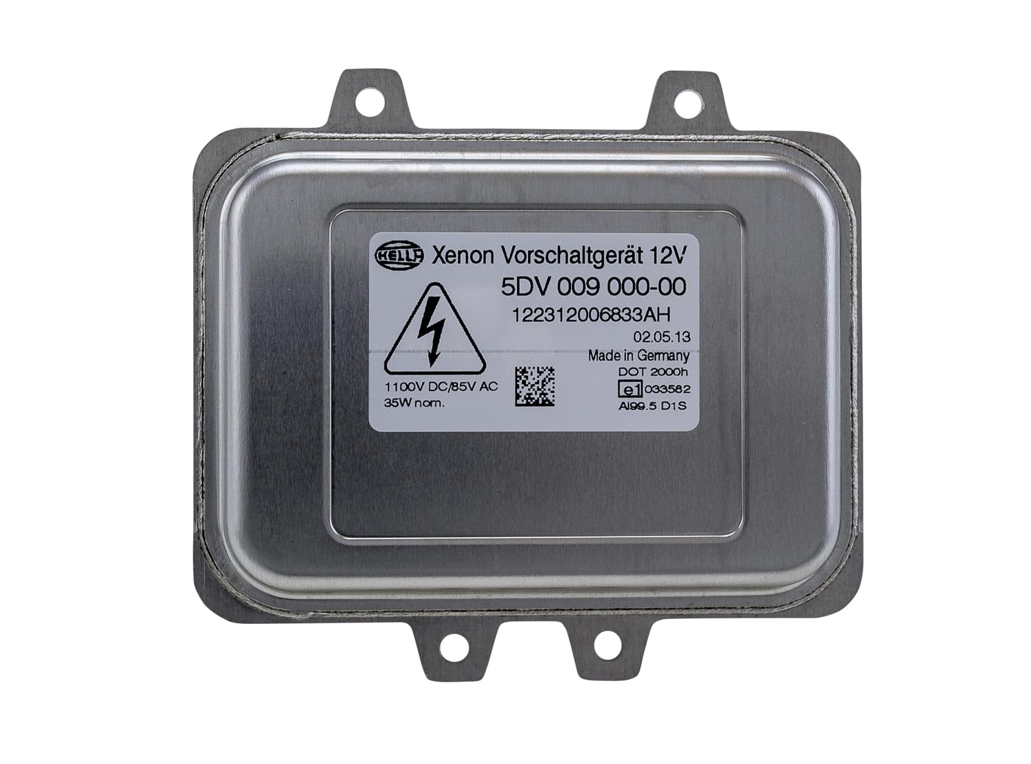 BMW Xenon 12V Ballast Unit - Hella OEM Replacement Part for BMW Headlight Upgrade - Perfect for Night Driving & Enhanced Visibility