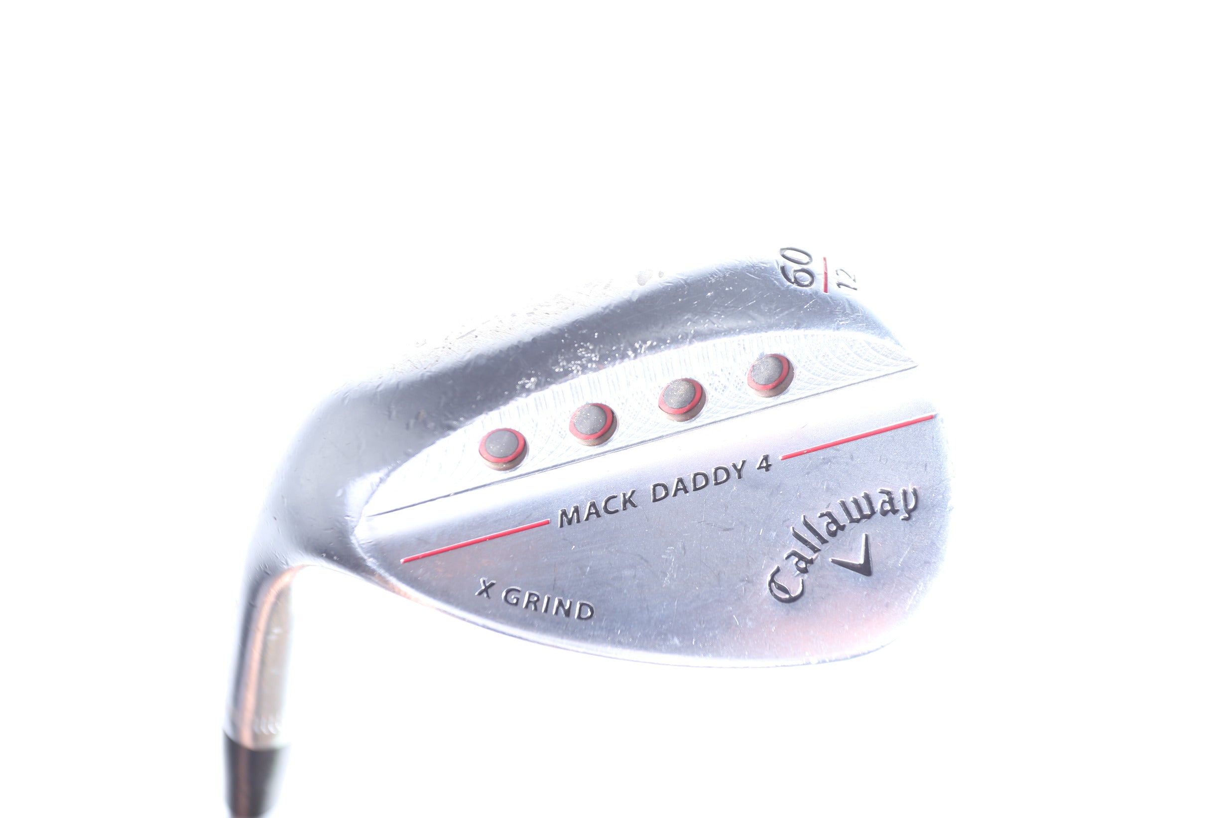 Used Callaway MD4 Chrome Lob Wedge 60° Left Handed Golf Club - Senior Flex Wedge for High Loft Shots & Bunker Play | Perfect for Senior Golfers & Short Game Practice