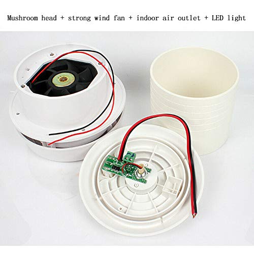 MACHSWON 12V RV Roof Exhaust Fan - Powerful & Silent Ventilation Ceiling Fan with ABS Housing for RV, Trailer & Camper - Perfect for Cooling & Air Circulation in Mobile Homes