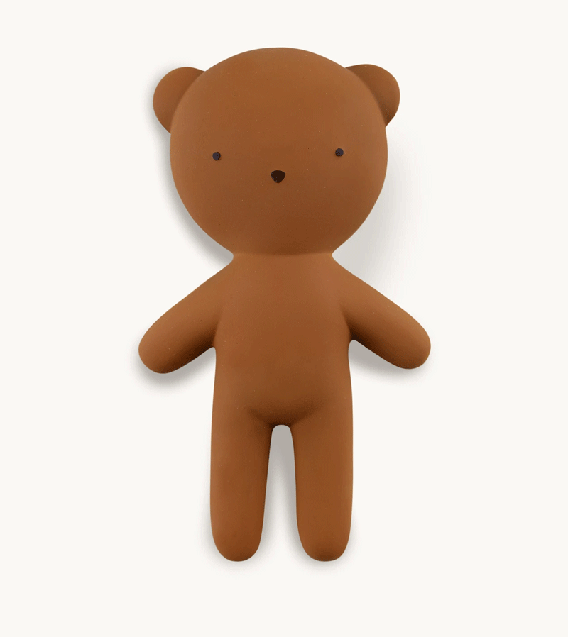Premium Almond Bear Plush Toy by GOMMU - Soft & Cuddly Stuffed Animal for Kids, Perfect for Bedtime, Nursery Decor, and Gift Giving