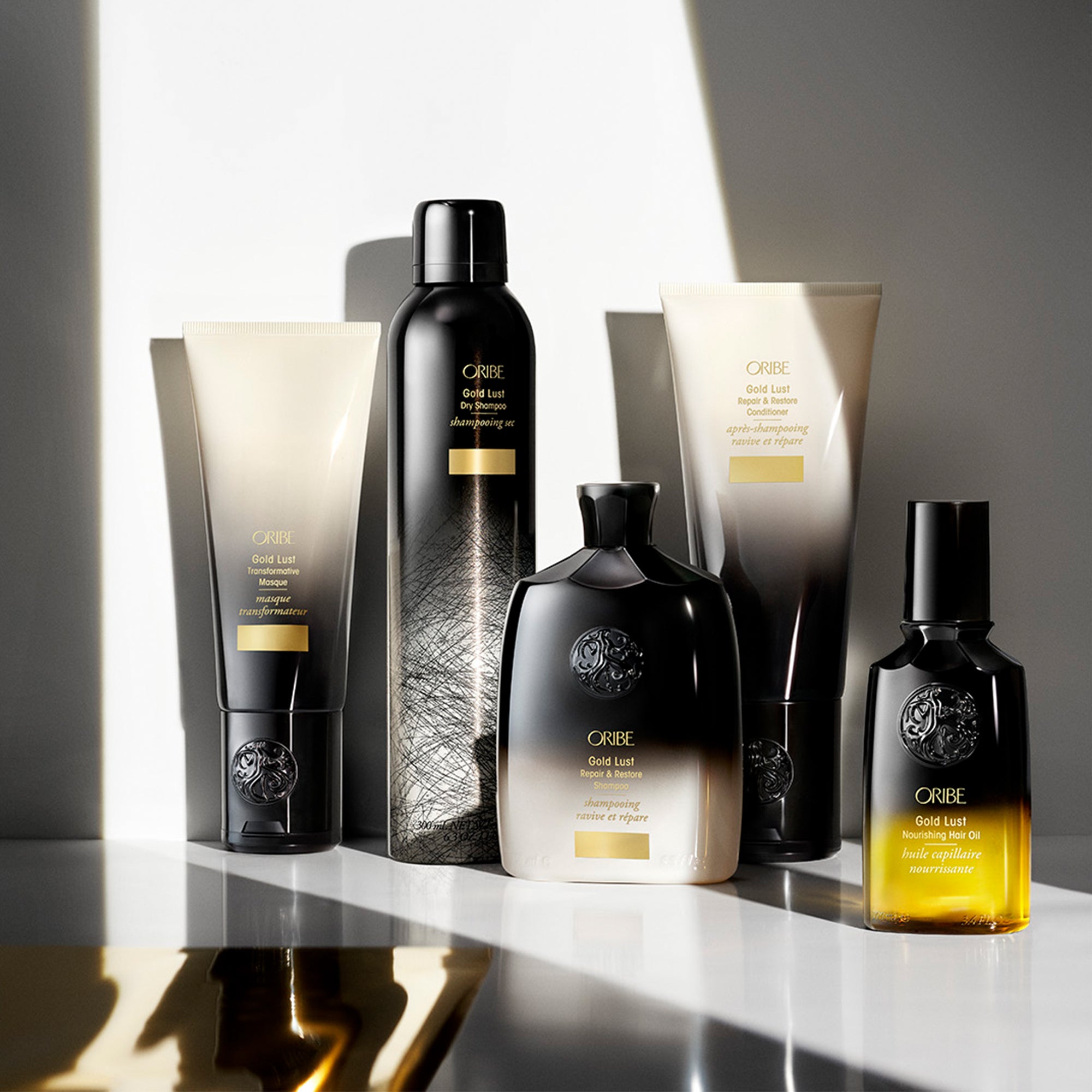 Gold Lust Nourishing Hair Oil for Dry, Damaged Hair - Repairing & Shine Enhancing Hair Treatment for Women & Men - Perfect for Daily Use, Styling & Salon Quality Results