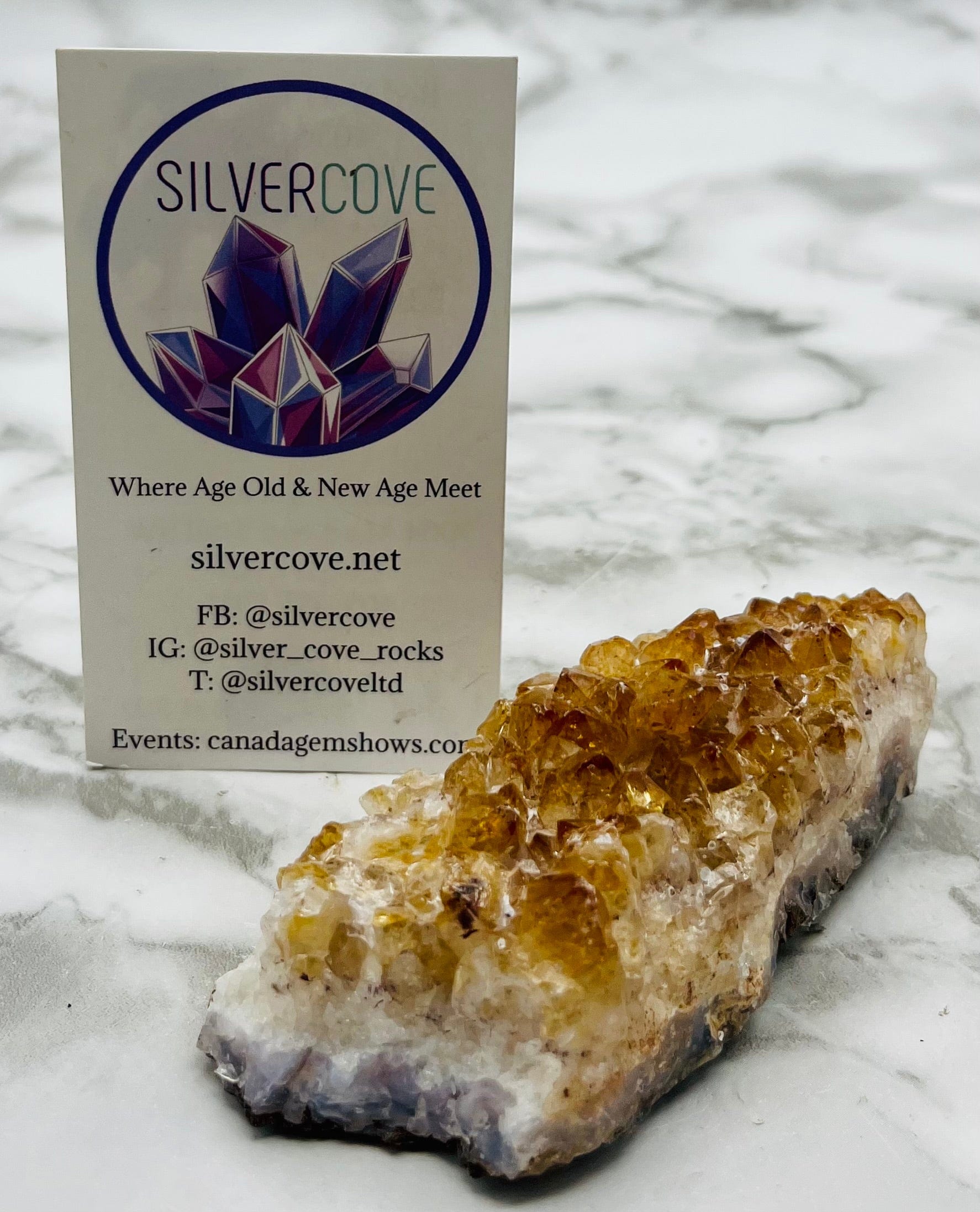 Natural Citrine Crystal Cluster - 49g Healing Stone for Home Decor, Meditation & Energy Balancing | Spiritual Gift & Feng Shui Decor