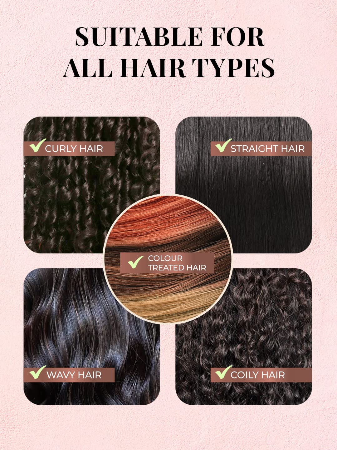 Just Herbs Castor Conditioner with Onion Black Seed Oil & Bhringraj - Promotes Hair Growth, Reduces Hair Fall & Repairs Color Treated Hair - 100ml - For Men & Women - Perfect for Daily Hair Care & Scalp Nourishment