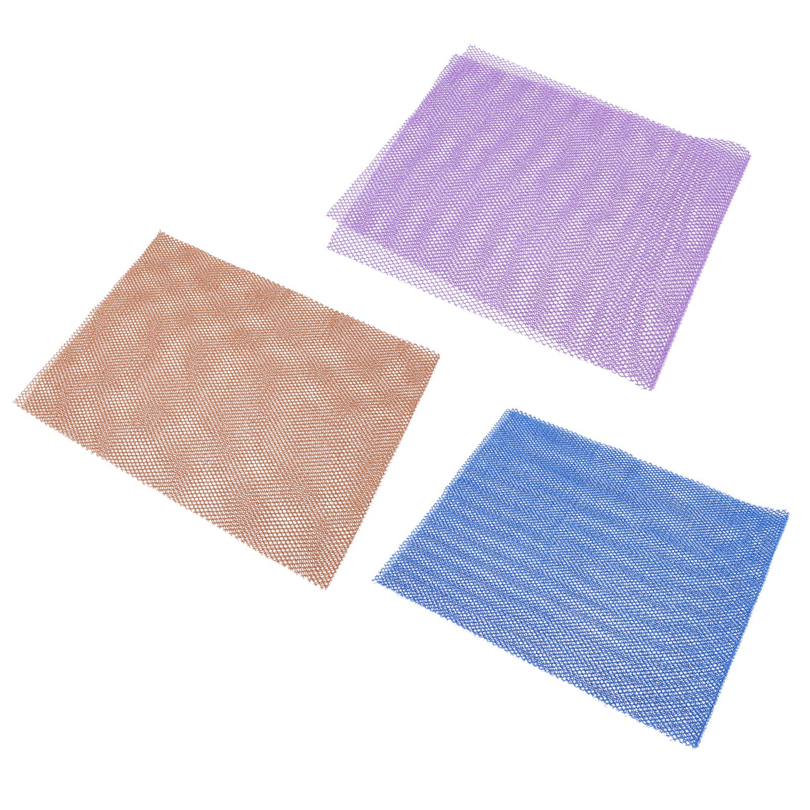 EXCLUZO 3-Pack Exfoliating Bath Towels - Long Back Scrubber for Deep Cleansing & Skin Renewal | Premium Body Wash Towels for Spa, Shower & Home Use