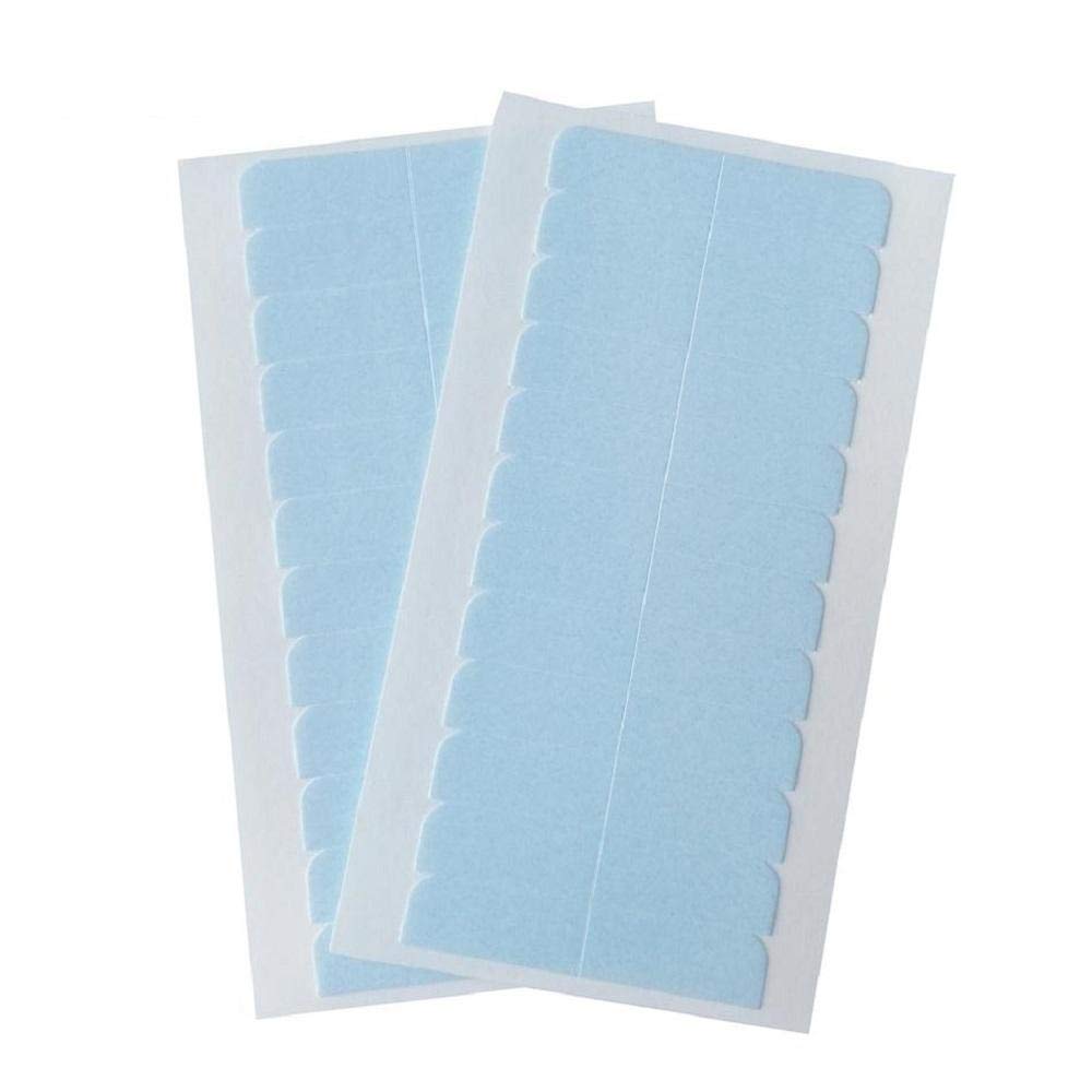 10pcs Double-Sided Adhesive Tape Tabs for Lace Wigs, Closures & Tape Hair - Strong Hold, Seamless & Eco-Friendly - Perfect for Secure Wig Attachment & Hair Extensions