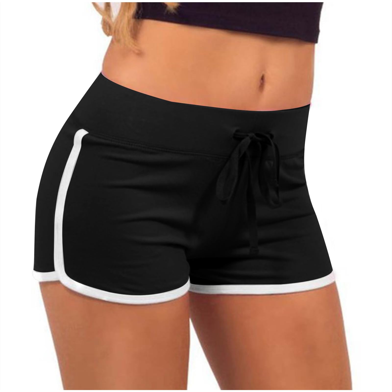 Women's High Waisted Yoga Shorts - Workout & Running for Gym & Casual Wear