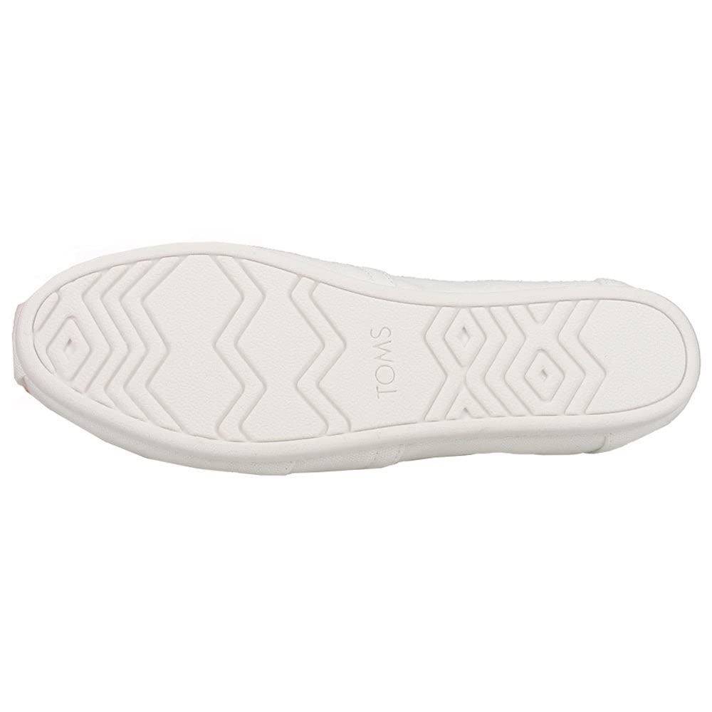 TOMS Women's Alpargata Slip-On Flats - Comfortable Casual Shoes for Women | Perfect for Work, Travel & Everyday Wear