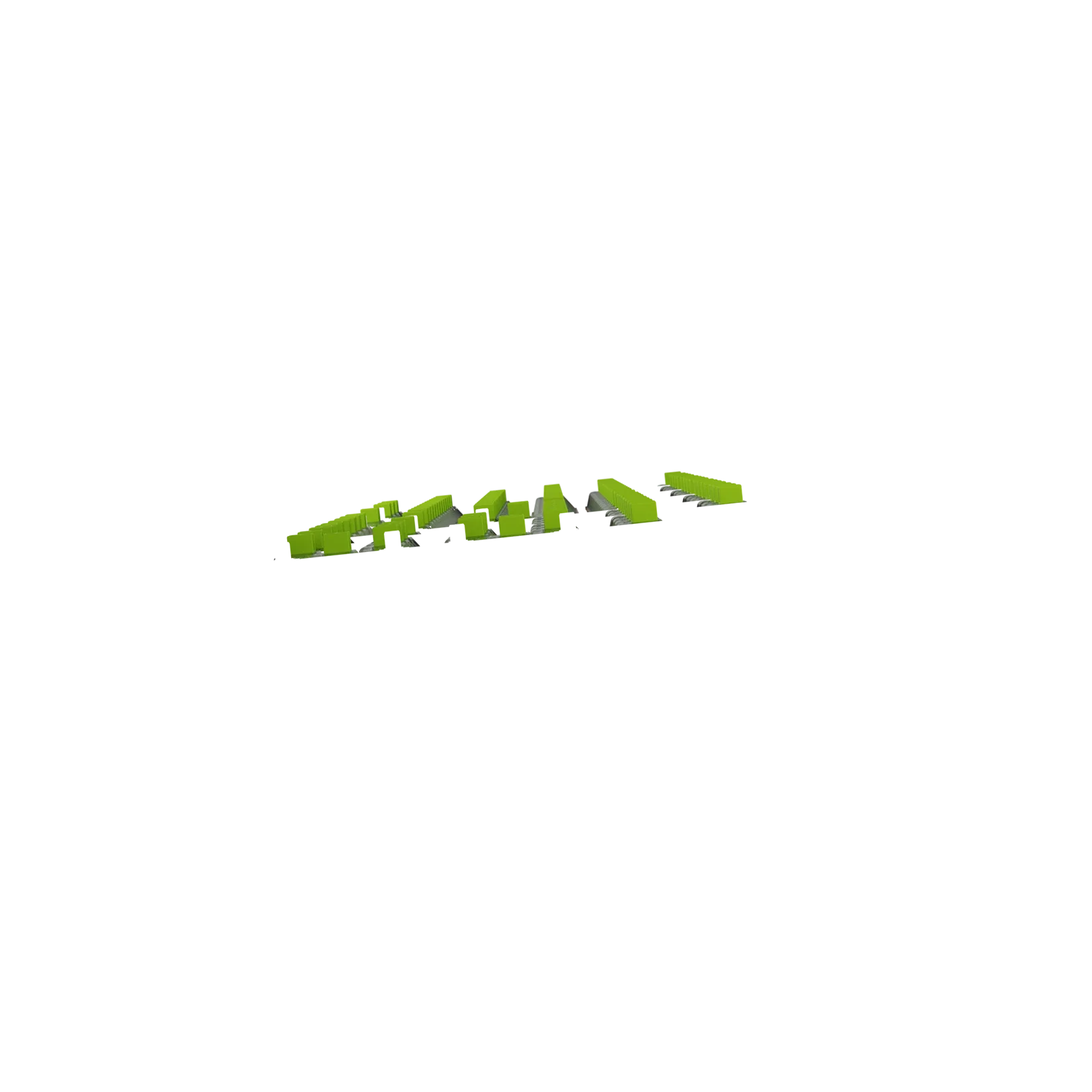 Glorious Raptor HE ISO 100 Mechanical Keyboard Switches - Linear Feel for Gaming & Typing | Compatible with Custom Keyboards & PC Builds