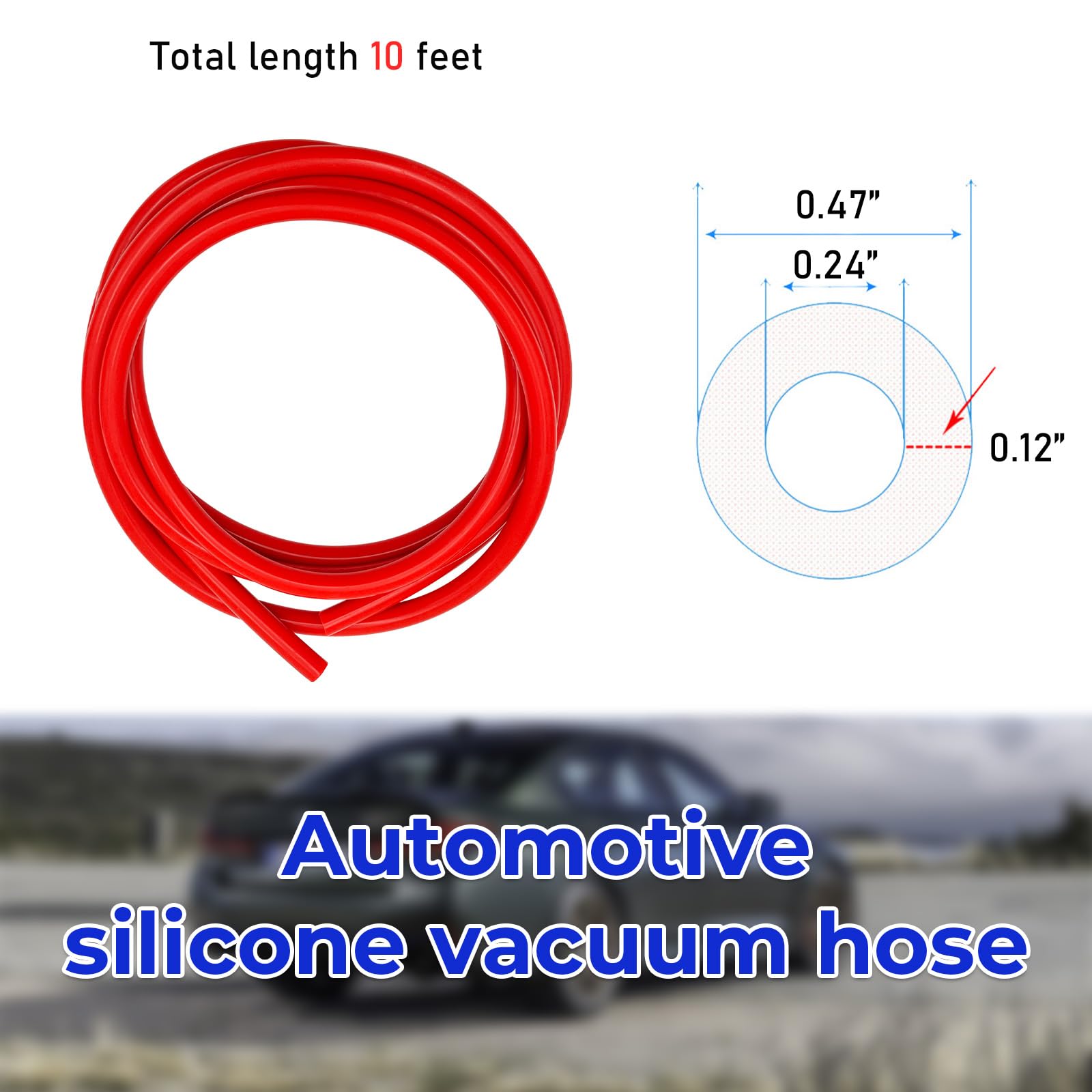 High-Performance 10 Ft 1/4