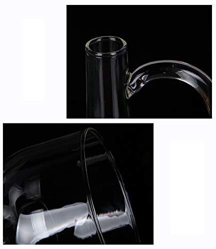 Premium Smoking Cloche & Dome Cover for Smoking Gun - Airtight Lid for Plates, Bowls & Cocktail Glasses - Perfect for Infusing Smoky Flavors into Food & Drinks at Home Bars, Restaurants or Outdoor BBQs