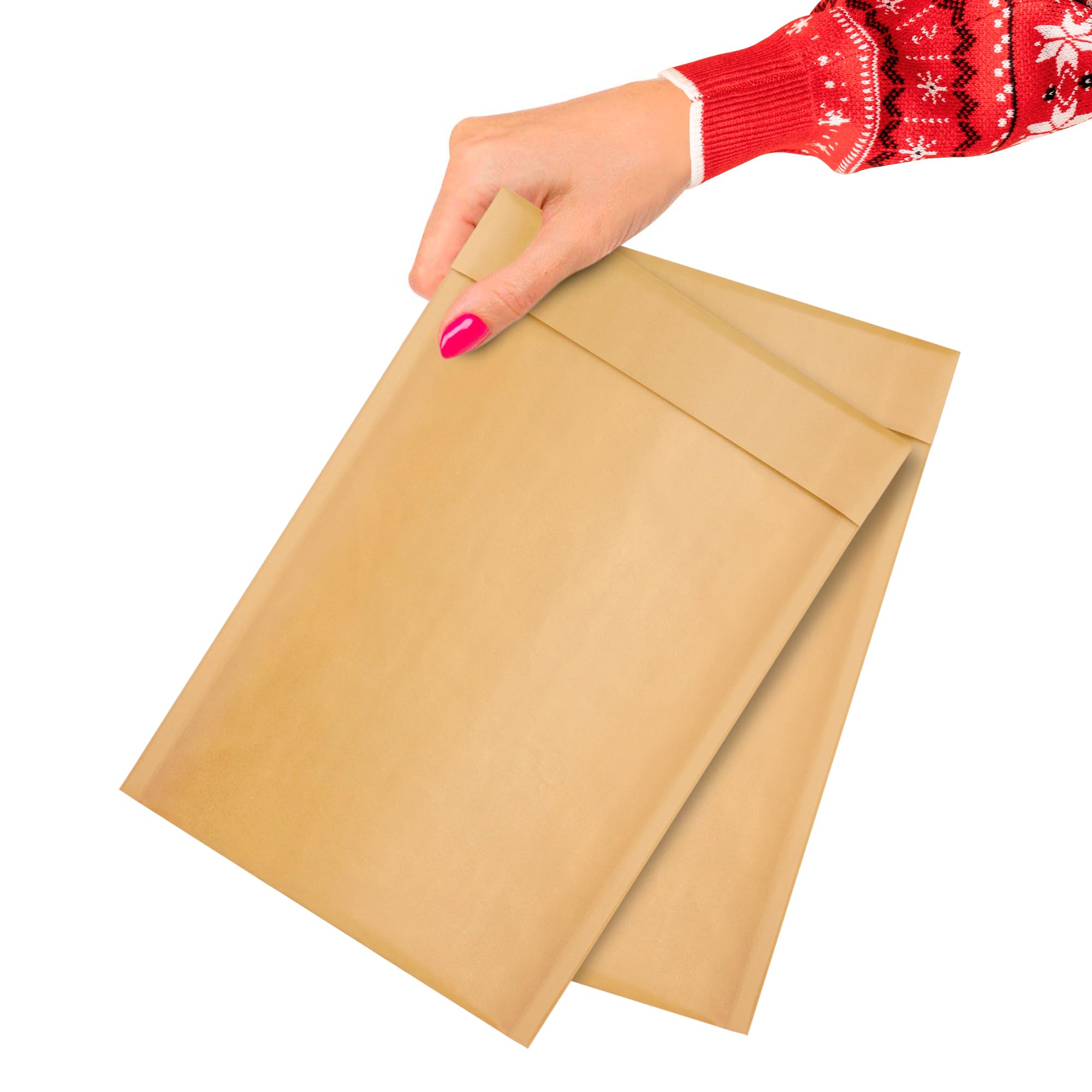 650 Pack 6x9 Inch Brown Kraft Bubble Mailer Envelopes - Self Seal Padded Mailing Bags for Jewelry, Cosmetics & Small Items | Water-Resistant, Opaque Kraft Paper Mailers for Ecommerce Shipping & Gift Packaging